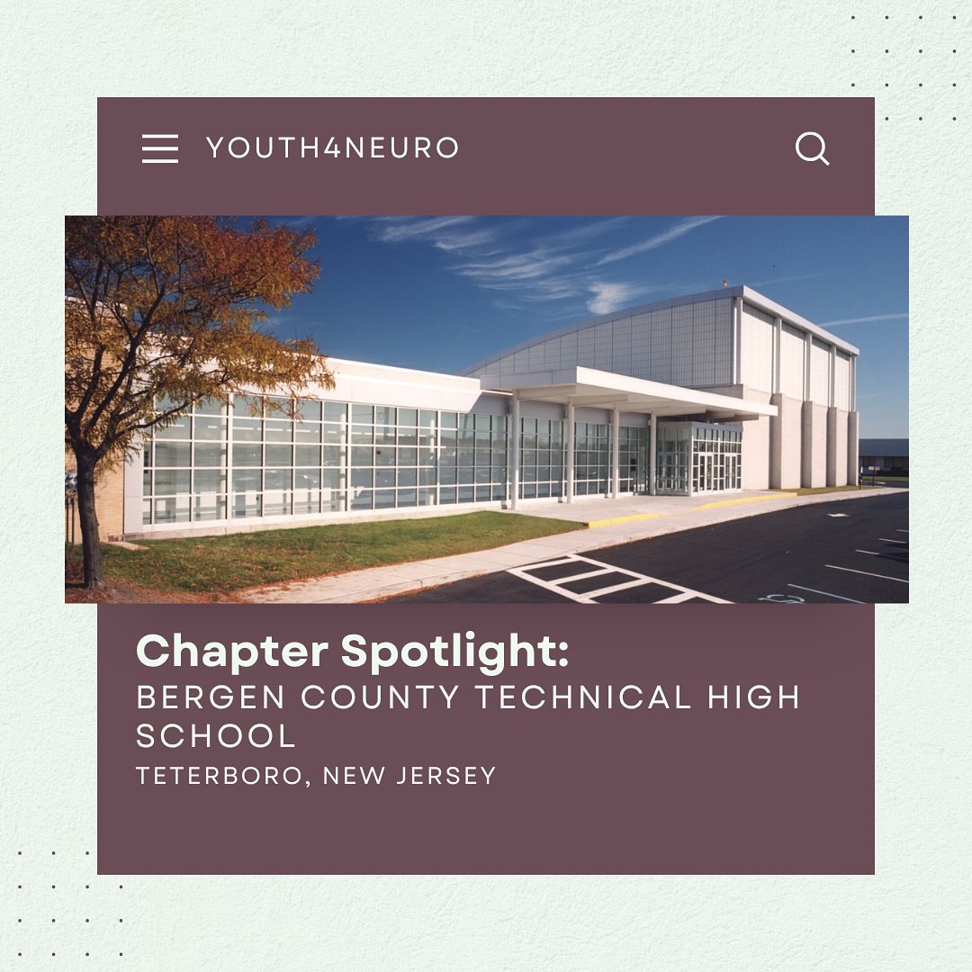 Youth4Neuro is very excited to introduce a new chapter at Bergen County Technical High School, Teterboro!
Want to start your own chapter and gain leadership experience AND be on the Y4N Chapter Board? Join now by filling out the form in our bio!
#youth4neuro #y4n #neuroscience