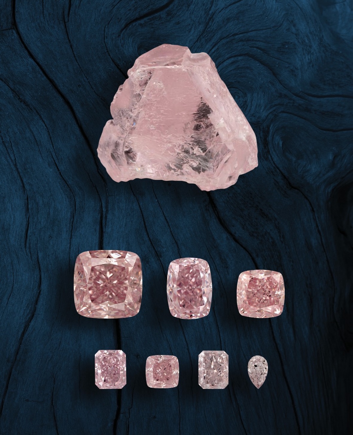 Repost from @giagrams 💎 Pink diamonds from the Kao Mine in Lesotho 💕
