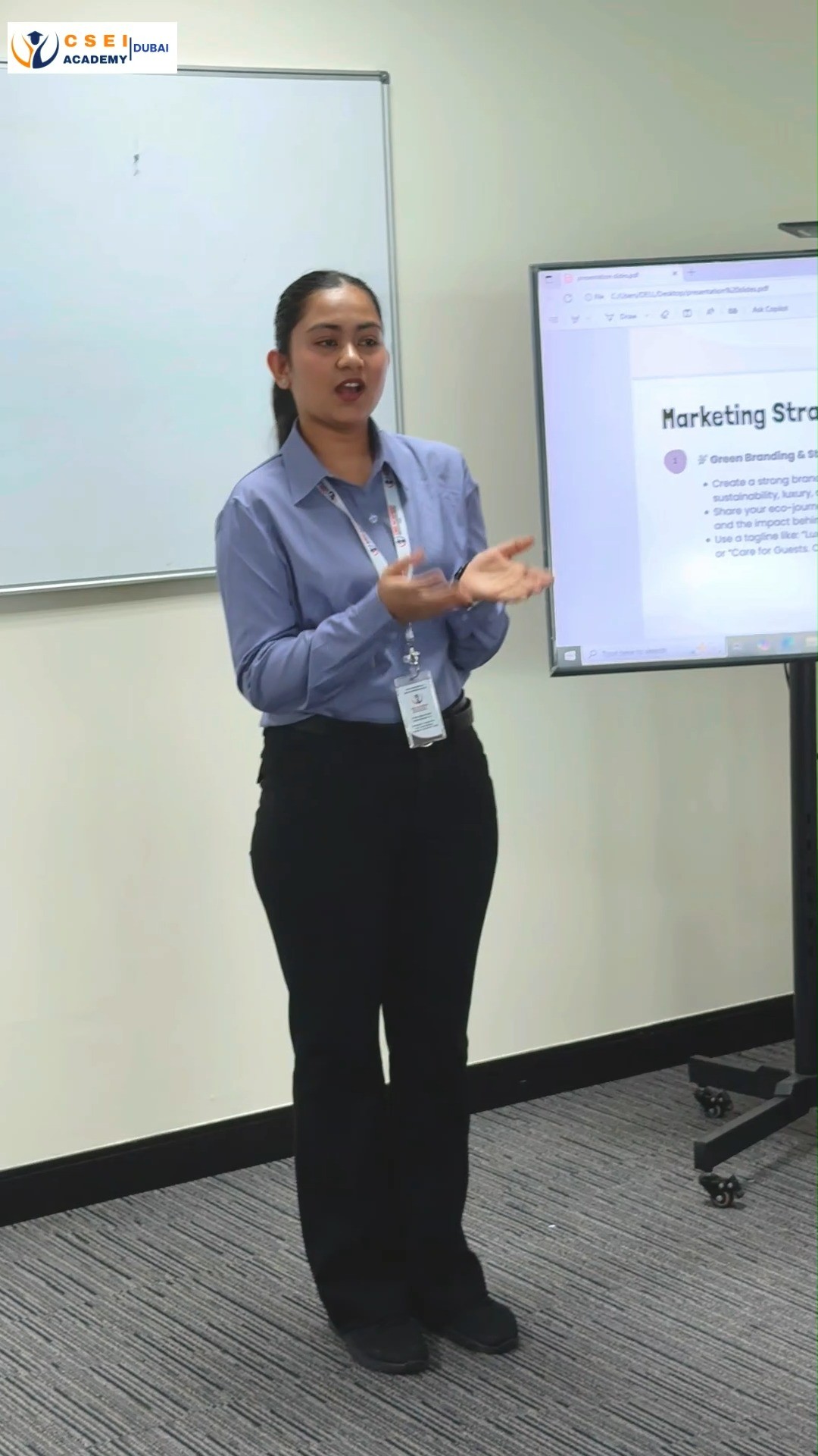 At CSEI Academy, education isn’t just about textbooks — it’s about preparing students to speak with confidence, present with clarity, and perform with pride. 💥🌟
Our students from Tourism and Hospitality presentation are more than just assignments; they are moments of growth, leadership, and self-belief. ✨✨
#cseiacademy #beyondthebooks #studentpresentation #studyindubai #dubailife #studentlife #studentsucess
#csei #admission2025 #tourism #Hospitality