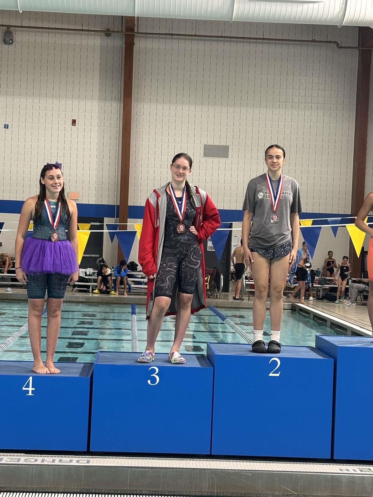 ISI Summer Central Divisional Championships:
Girls 14&U 100 Free:
Lia Morgan - 3rd Place
Boys 14&U 100 Free:
Jayden Paull - 4th Place