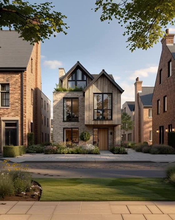 Smart use of space and a smarter way to build.
ㅤ
This contemporary infill home design blends seamlessly into its setting with warm cedar cladding, clean lines, and sustainable materials.
ㅤ
A smaller home can still pack a punch and look beautiful in its surroundings!
.
.
.
#InfillDevelopment #ContemporaryHome #CedarCladding #SustainableLiving #UrbanInfill #ModernArchitecture #LowImpactDesign #SmartBuilding
