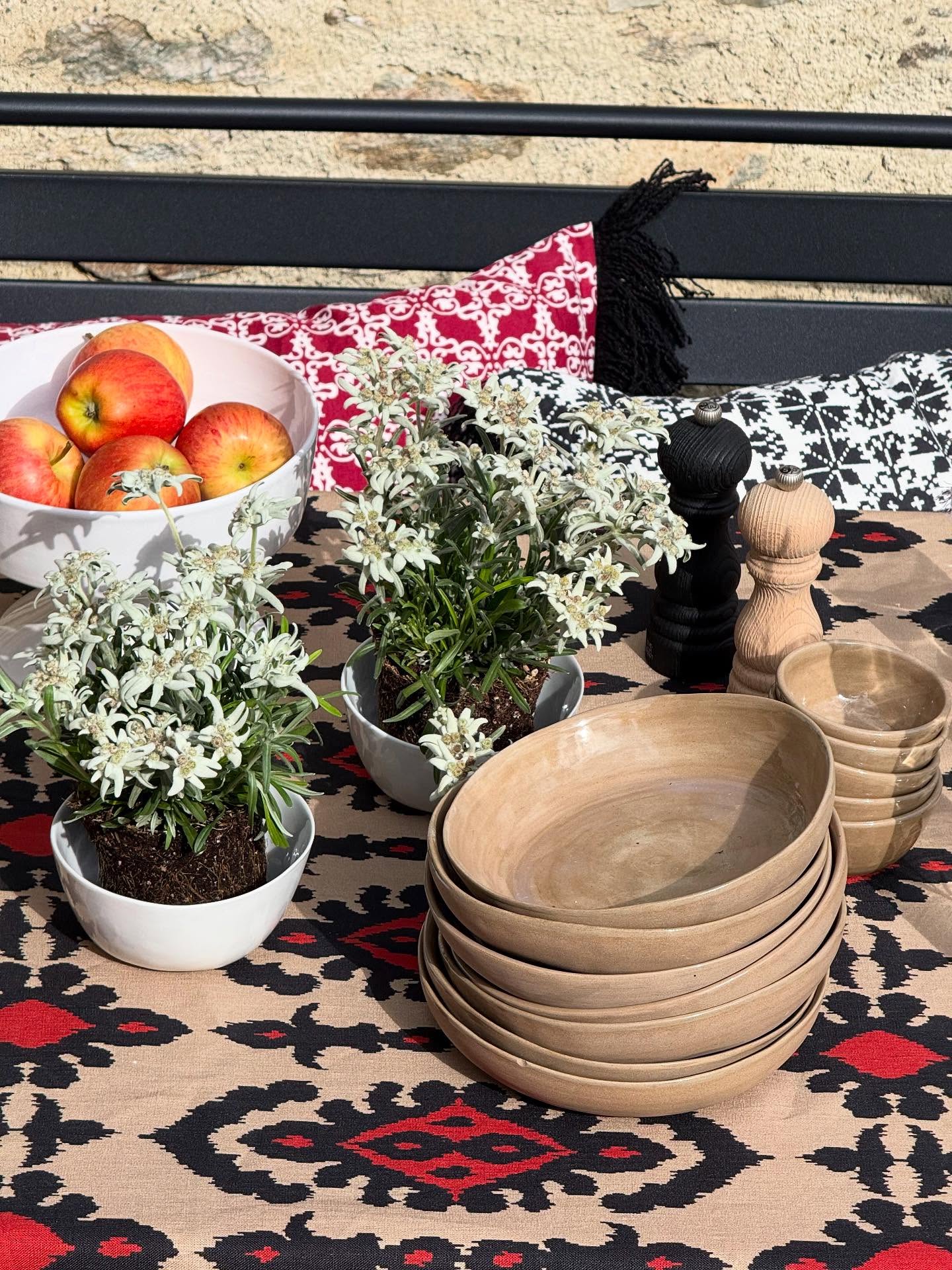 Wishing you a beautiful Swiss National Day - from the mountains with love!
#swiss #swissinteriorbloggers #swissnationalday #swissnature #swissmade #swissmountains #swissmountain #edelweis #edelweiss #edelweiß #barbarawagner #textiles #textile #textiledesigner #textiledesignstudio #tablecloth #pillow #fabricdesigner #interiordesign