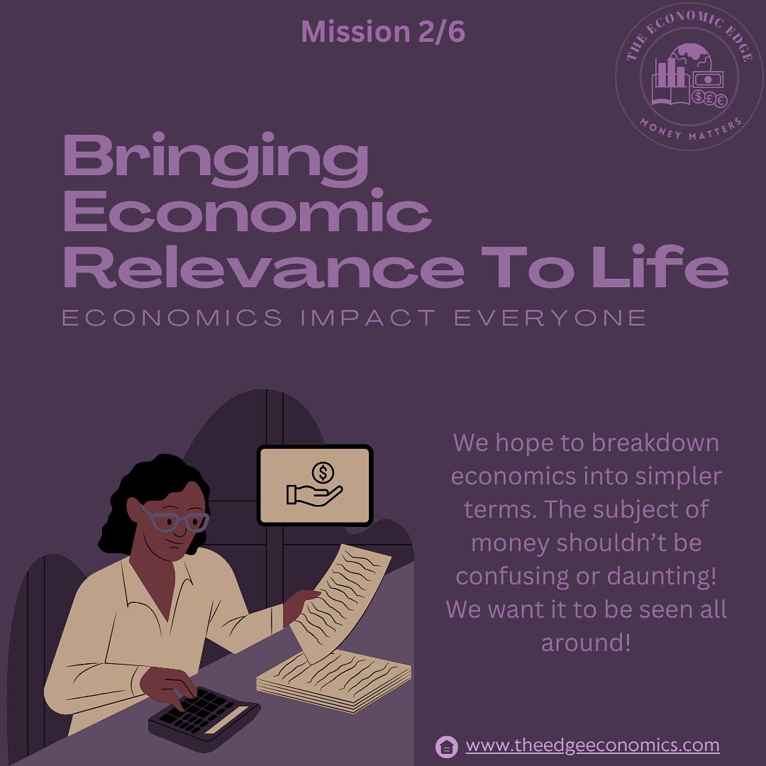 Gen Z is quite literally the face of the global market right now, through everything we chose to spend money on, to the newest trends on social media. We shape the economy to what we deem as necessary in the moment, and let it continue from there. 📱🧾
Economics always feels like this big term that means the scary part of money, but it’s all around us! Our decisions impact economic trends — and the ability to identify your power to control your future through money is key! This isn’t a theory, it’s how you live your life, spend your money, and exist in this world! 🏞️💌
Whoever you are, whether you’re a high school student, a young adult, or simply an individual looking at how the world works, welcome! 🤍
This is the second piece of our 6-part series on breaking down our mission goals. Stay tuned for our next one: “Improving Financial Literacy”
If you’re new here, hello! 🌟💵
We are a Youth-Led organization dedicated to explaining the subject of money in an interesting, interactive way! We want to learn together, through real talk and trends — Money Matters, Let’s Start Now 🌍📊
#economics #worldmarket #globaleconomy #economy #financial #financialliteracy #econexplained #money #mission #finance #financegoals #education #digitalmoney #international #stem #stemeducation #explorepage #college #ivyleague #nonprofitorganizations #extracurricular #moneyexchange #economicempowerment #womenempowerment #womenineconomics