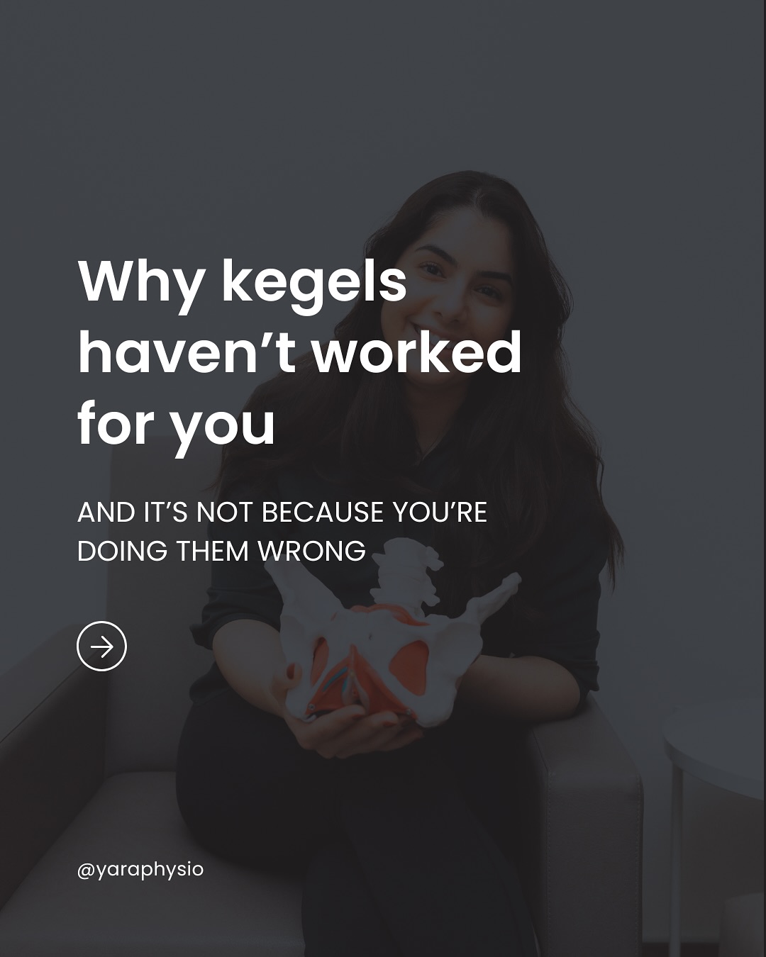Still doing kegels but seeing zero progress?
It’s because kegels are not the solution to YOUR problem. They are one solution, not the only one.
Your pelvic floor needs to have strength, yes. But it also needs to relax, contract quickly and contract at the right moment. Figuring out what it needs is what a pelvic floor physiotherapist can help you do.
🔗 Book your evaluation in the link in bio and let’s stop wasting your time with exercises that are not serving your goal 🤝
#pelvicfloorphysio #kegels #urineleaks #kegelexercise #pelvicfloorexercise #pelvicfloorrehab #montrealphysio