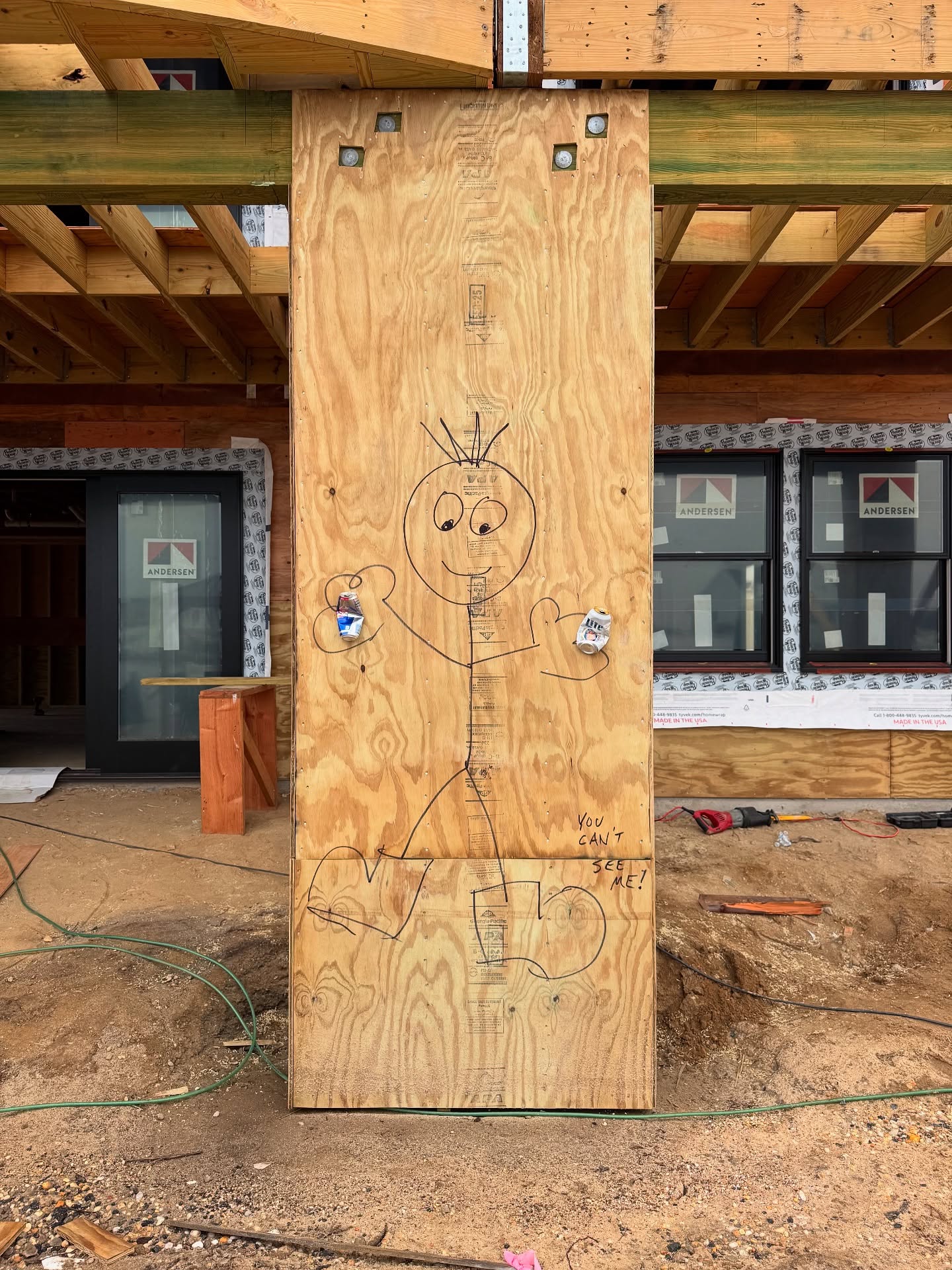 When the builder tries to hide the ginormous pillar he knows you won’t want, but definitely need….
🤣🫣
#YouCantSeeMe #DesignerHumor #JobSiteShenanigans #CantUNSEEit #ButFine