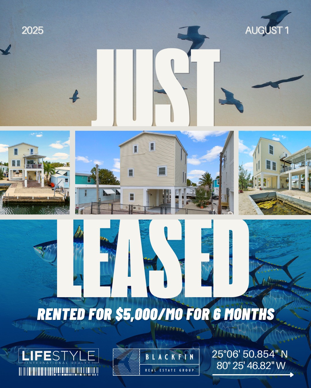 JUST LEASED in Key Largo! ⚓️ Waterfront Living at Its Finest
📍Key Largo, FL | 2 Bed | 2 Bath | 45FT Dock | Long-Term Lease
Another slice of paradise—leased and off the market!
✅ TWO private balconies—an oversized covered one with bar seating & a second off the primary suite for your sunrise coffees or sunset cocktails
✅ Coastal finishes throughout
✅ Impact windows + fenced yard in a gated setting
✅ In-home washer/dryer for everyday comfort
⚓️ Boaters & anglers—this one was a dream!
A private 45FT dock with quick bay access made it perfect for fishing, diving, or sunset cruising.
🌴 Just a golf cart ride to community beach & ramp, Gilbert’s, The Big Chill, shopping & more!
📲 Have a waterfront property to rent or sell in the Keys? Let’s chat. I specialize in marketing unique homes to qualified renters and buyers who are ready for island life.
#JustLeased #KeyLargoRealEstate #WaterfrontLiving #FloridaKeysRental #UpperKeysHomes #IslandLifestyle #YourKeysToTheFloridaKeys #KeysStrong #BoaterLife #LeasedInTheKeys #DockLife #LiveWhereYouVacation