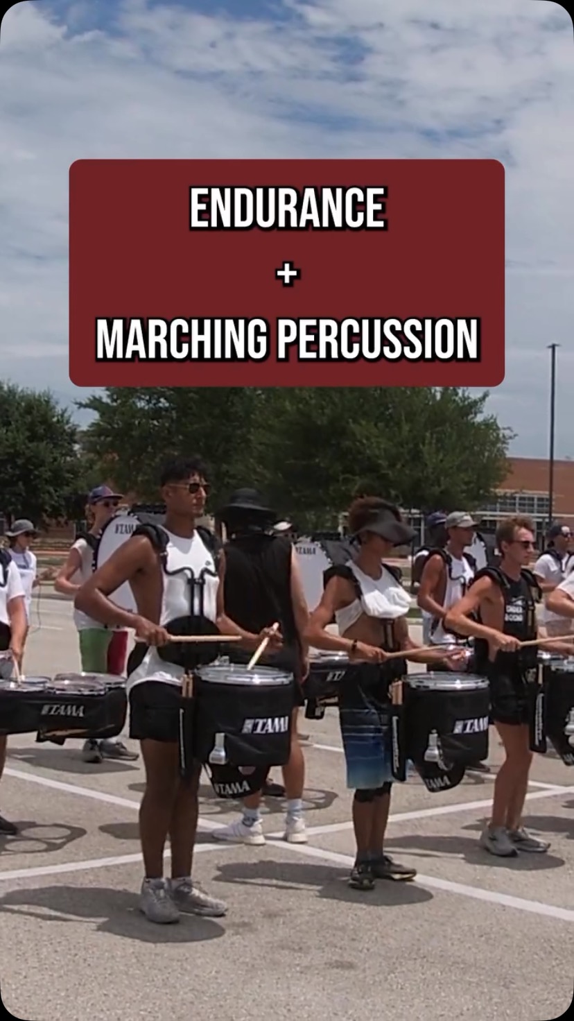 Endurance is about more than just cardio.
Be deliberate about developing your muscle memory by focusing on three things during your practice sessions: Desconstruction, Repetition, and Patience
#iq #percussioniq #snare #quad #percussionist #wgi #dci #indoordrumline #drumline #drum #drumcorps #music #marchingarts #drummunity #marchingpercussion #marching #snaredrum #tenordrums #marchingsnare #bandsofamerica #percussioneducationschool