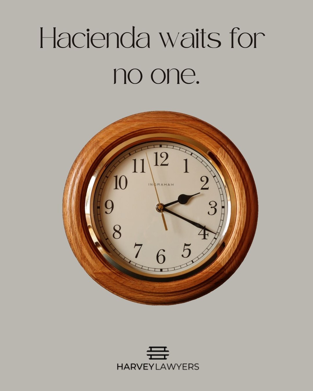 Spanish legal and tax deadlines don’t pause, and neither do penalties.
At Harvey Lawyers, we keep you ahead of the clock.
#HarveyLawyers #WealthManagement #InvestmentLaw #SpanishTaxes #TaxesInSpain #EstatePlanning