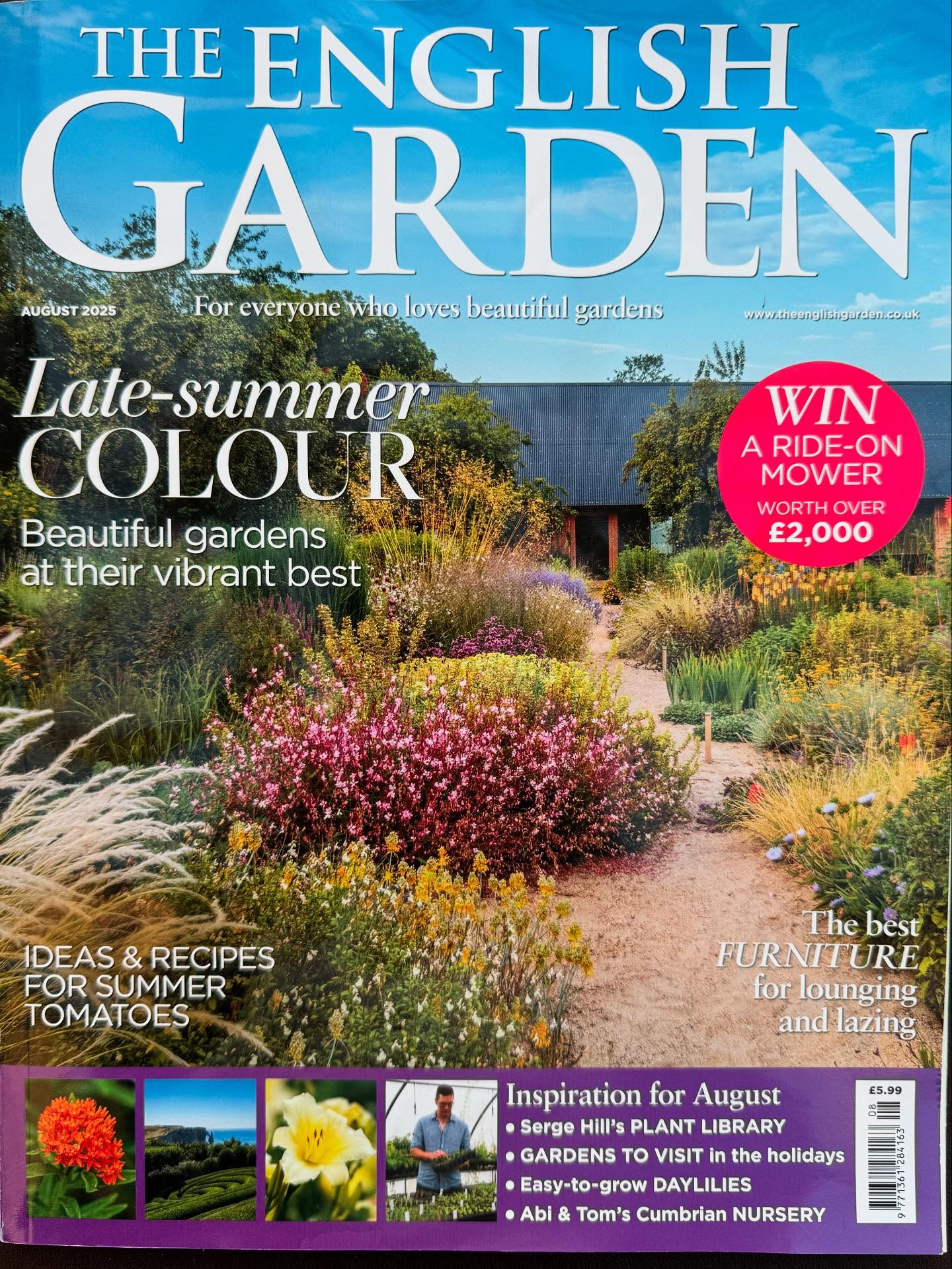 🌿✨ We’re in The English Garden! ✨🌿
We’re thrilled to share that one of our garden designs is featured in the latest issue of The English Garden magazine! It’s a true honour to be recognised in a lovely 8 page spread by such a prestigious publication that celebrates the best of British gardens.
This project was a joy to bring to life. A huge thank you to our wonderful clients, talented collaborators, and the team at The English Garden for the feature 🌸
📖 Pick up the August issue to read more about the design inspiration, the planting palette, and the journey from concept to completion.
✍🏻Jane Moore @janegardeningwriter 📷Heather Edwards Photography @upwiththelark2
#FiBoyleGardenDesign #TheEnglishGardenMagazine #GardenDesignUK #BritishGardens #GardenFeature #LandscapeDesign #GardenInspiration #NaturalisticPlanting #OutdoorLiving #CelebratingGardens