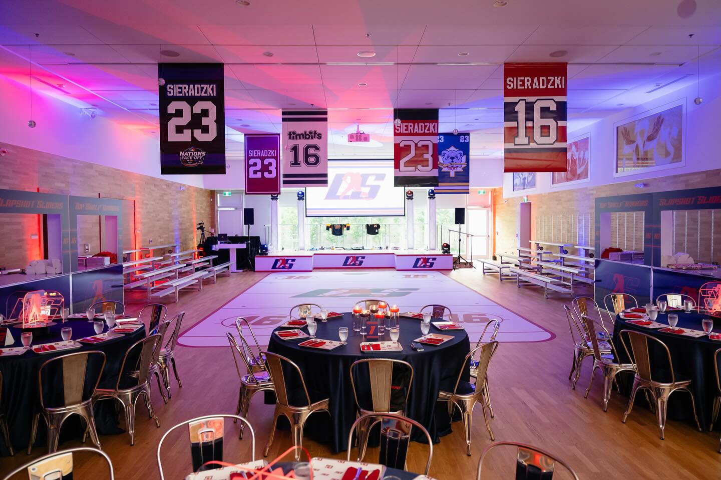 Redefining the hockey mitzvah game with the incredible @tyyalipson 🏒🔥
Every inch of this celebration was custom-designed to reflect Lucas’s love for the game, from floor to ceiling and every detail in between.
We created a full branding suite that brought this vision to life with bold, memorable moments at every turn. All proof that hiring a designer is so worth it when you want your event to feel elevated, cohesive, and unforgettable!
Planner @tyyalipson
Entertainment @themagengroup
Design @amandaashleydesigns
Photography @cliq_creative
Centrepieces @marquee.marc
Catering @encorecatering
Concession Stand Frames @axemediagroup
Linens @att_linenrental
Rentals @luxerentals
Ceiling Instal & Vinyl - Dee Print
Bleachers @torontoeventrentals
Photo Booth @espphotobooth
Videographer @dmsvideo Dan Moshe
Kippot @luxkippot