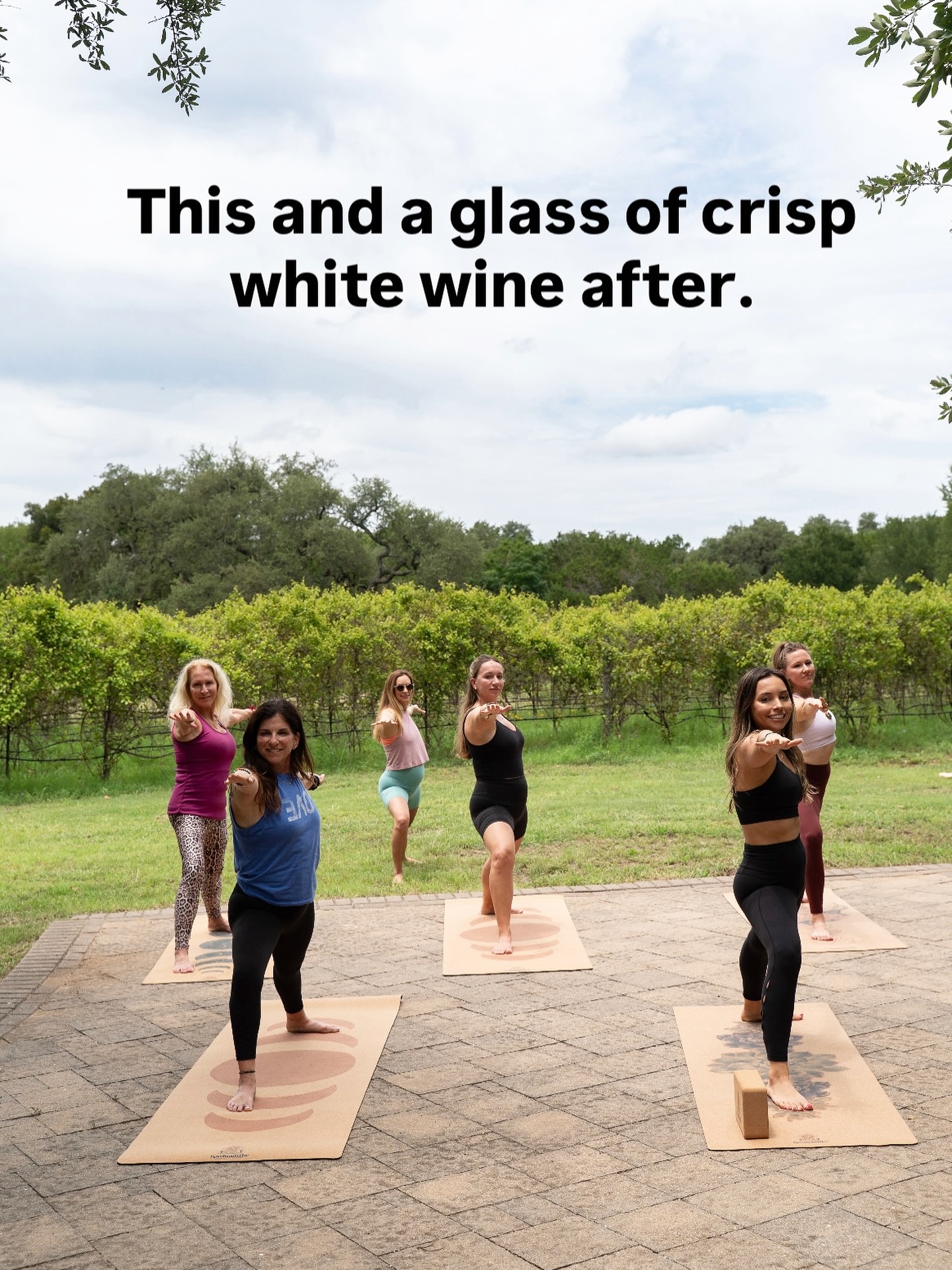 This... and a glass of crisp white wine after.🥂🧘♀️ Join us for Vino Vinyasa at Fall Creek Vineyards on Sunday, August 24th. We’ll flow while learning wine facts then mindfully taste two white wines. Stay after for 15% off bottles of wine!🍷
🔗in bio
📸: @westoncarls for @karmadilloyoga (the best cork mats!)