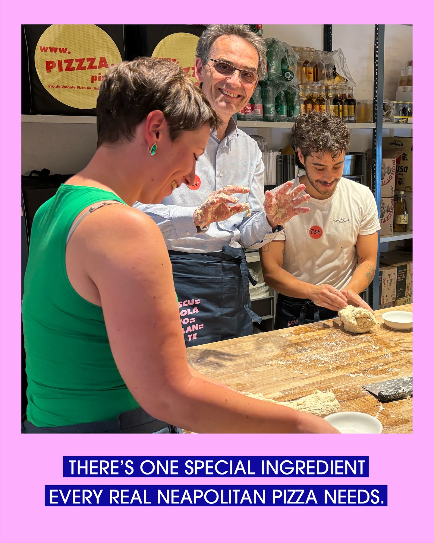 What makes a pizza truly unforgettable?
The recipe, the oven, the dough? Sure.🍕✨
But at Scuola Volante, it’s the spark in your eyes, the laughter, and the joy of making it together.
It’s not just about pizza – it’s about the moment. ❤️
#scuolavolante #pizzaschool #pizza #thepizzaguy #discovolante #prontovolante #wien #vienna #pizzaworkshop #pizzaworkshops #foodie #pizzalovers #cookingschool #pizzatime #pizzaexperience #neapolitanpizza #homemadepizza #authenticpizza #pizzaclass #pizzawithlove #createandbake #flourandfriends #fromscratchwithlove #amore