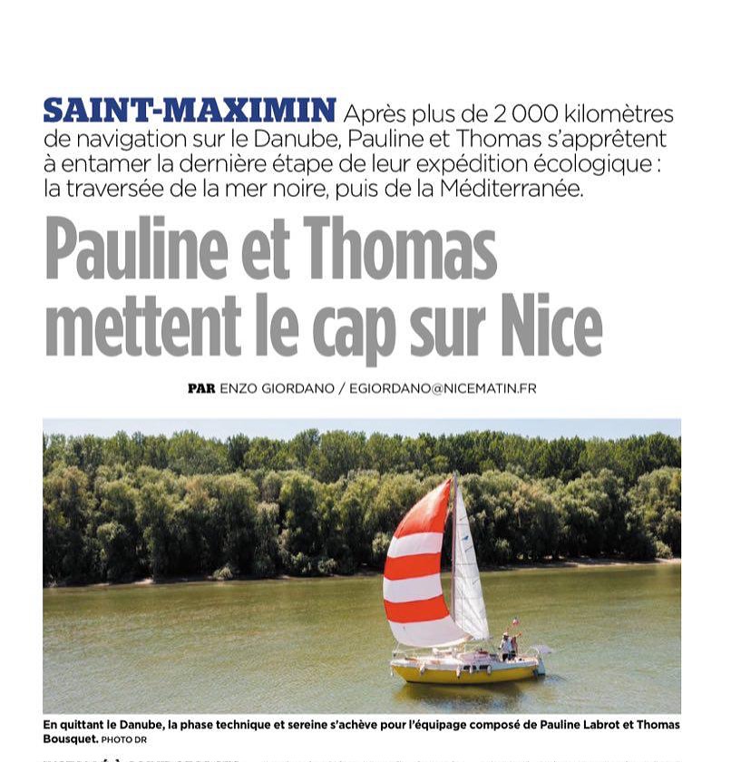 Merci a @var_matin de suivre notre aventure ⛵️✨
#expedition #sailingboat #nature #nice #mermediterannée #mernoire #timayou #wetland #danube #danubedelta #lpo #boat #explorations