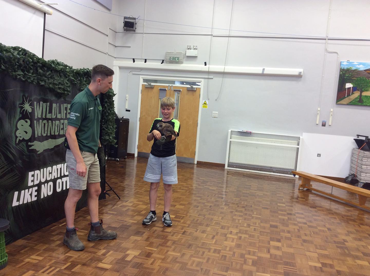 Week two. The children have met many animals this week. Some even conquered fears #wildlifewonders #animals #children #newexperiences @wildlifewondersuk