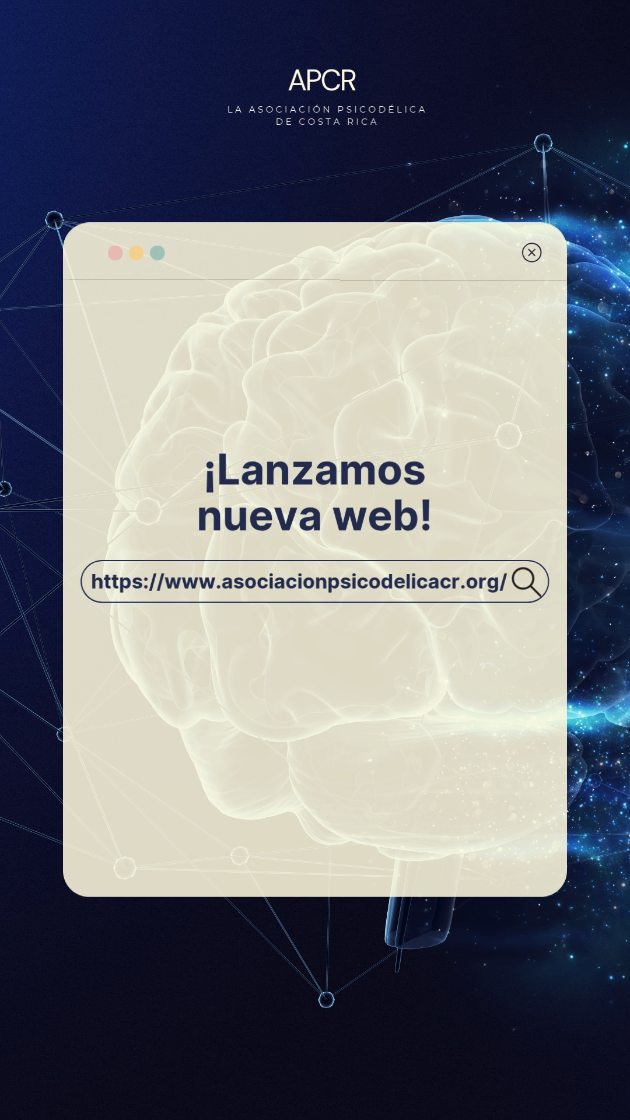 ¡Lanzamos nueva web!
Somos oficialmente la Asociación Psicodélica de Costa Rica , una asociación sin fines de lucro dedicada a la investigación y educación sobre sustancias psicodélicas y reducción de riesgos.
Ofrecemos:
-Conferencias y talleres.
-Cursos virtuales y presenciales.
-Investigaciones y divulgación de información científica.
*No promovemos el uso de sustancias*
Descubre nuestro trabajo → https://www.asociacionpsicodelicacr.org/
#EducaciónConsciente #Reduccionderiesgos #información #divulgación #cientifica #ConcienciaHumana #asociacionpsicodelicacr