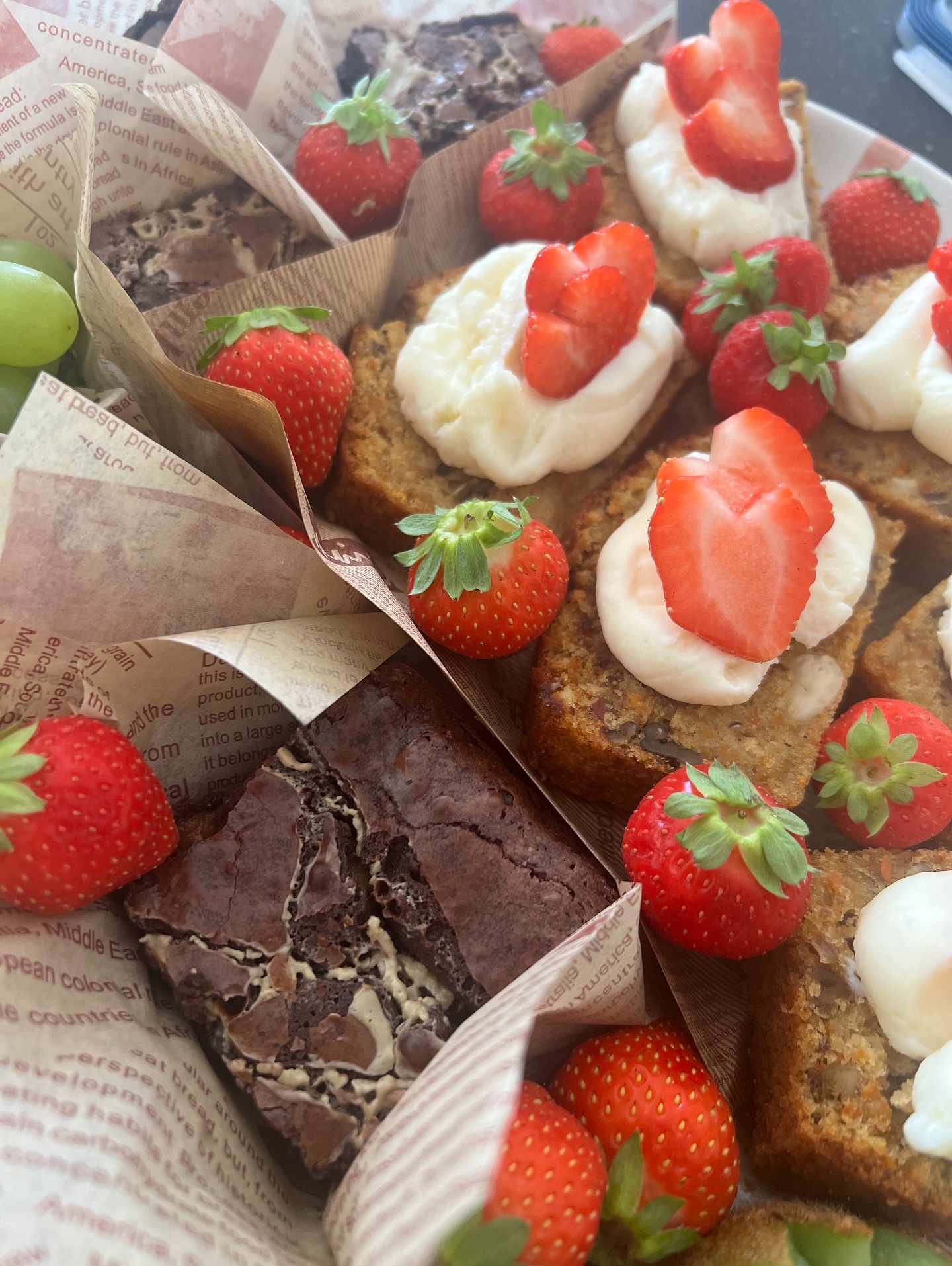 Dessertjes geleverd aan huis kan dus ook 🥰
#genieten #homemade #jayjays