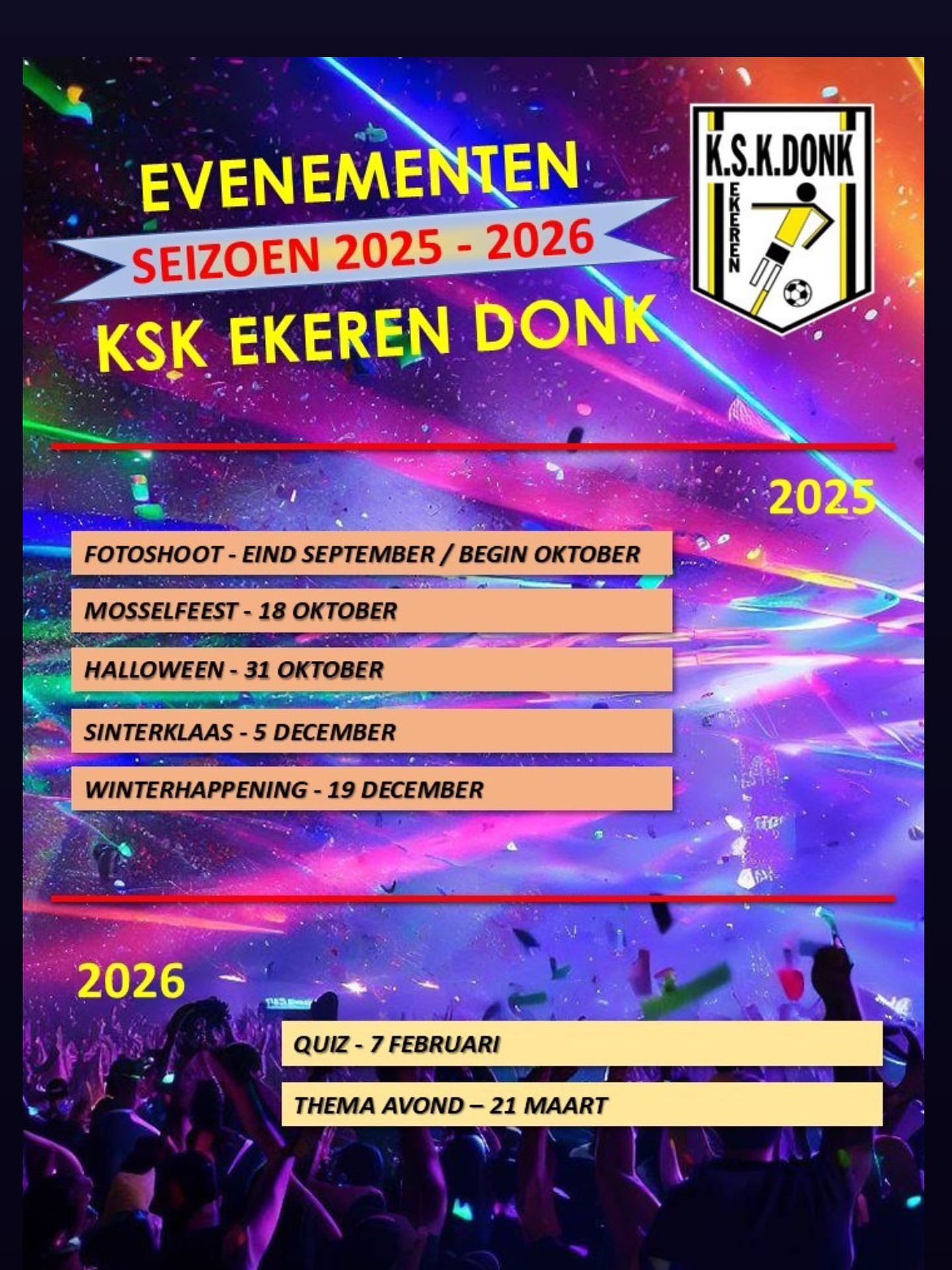 ‼️Belangrijke data - alert ‼