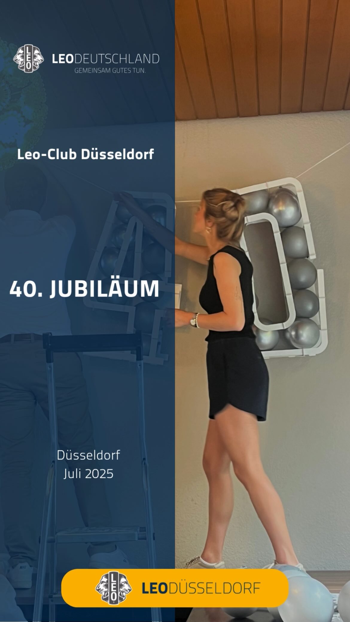 Danke an alle, die mit uns das 40. Jubiläum unseres Leo Clubs Düsseldorf gefeiert haben!!🦁 Wir haben es genossen, mit euch gemeinsam anzustoßen und freuen uns auf viele weitere Jahre Ehrenamt🥳🫶🏻
#leoclubdüsseldorf #weserve #gemeinsamgutestun #party #volunteer #leoclub #düsseldorf