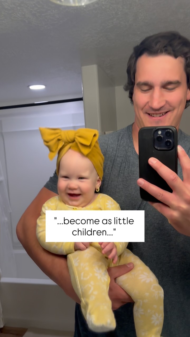 Matthew 18: 1-5
Children are also hopeful, innocent, positive, reliant on someone/something greater than themselves, and infectiously excited about good things to come. Things we can all work on!
#matthewbraidley #littlechildren #dailyscripture #biblestudy #newtestament #wordsofjesus #cutebabiesofinstagram