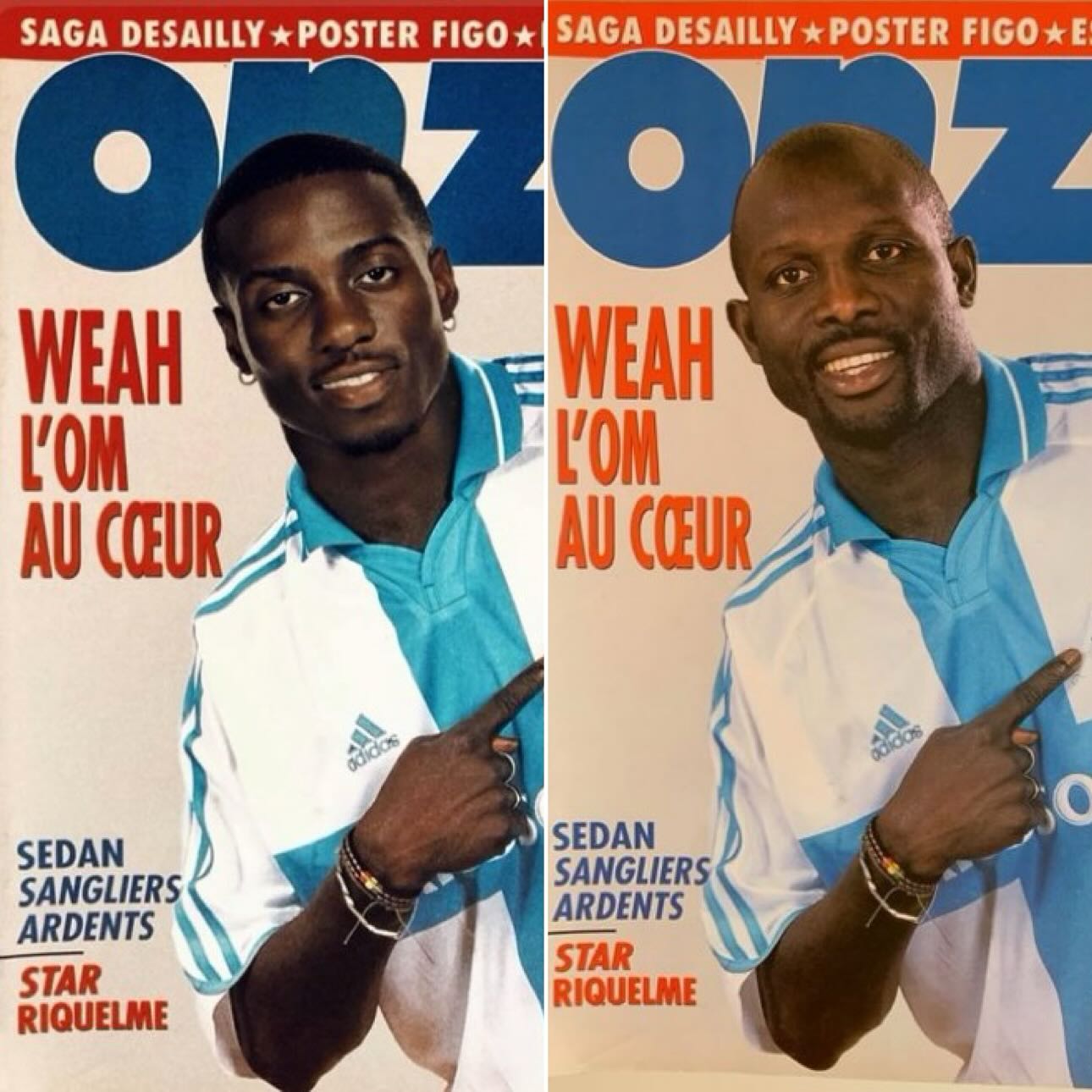 When you honor your roots- all the way down to the magazine cover!
#USMNT star winger heads Ligue 1 club Marseille, where his father George Weah wrapped up his European career 25 years ago!
Do y'all think this move will be a success for Timmo? Let us know in the poll!