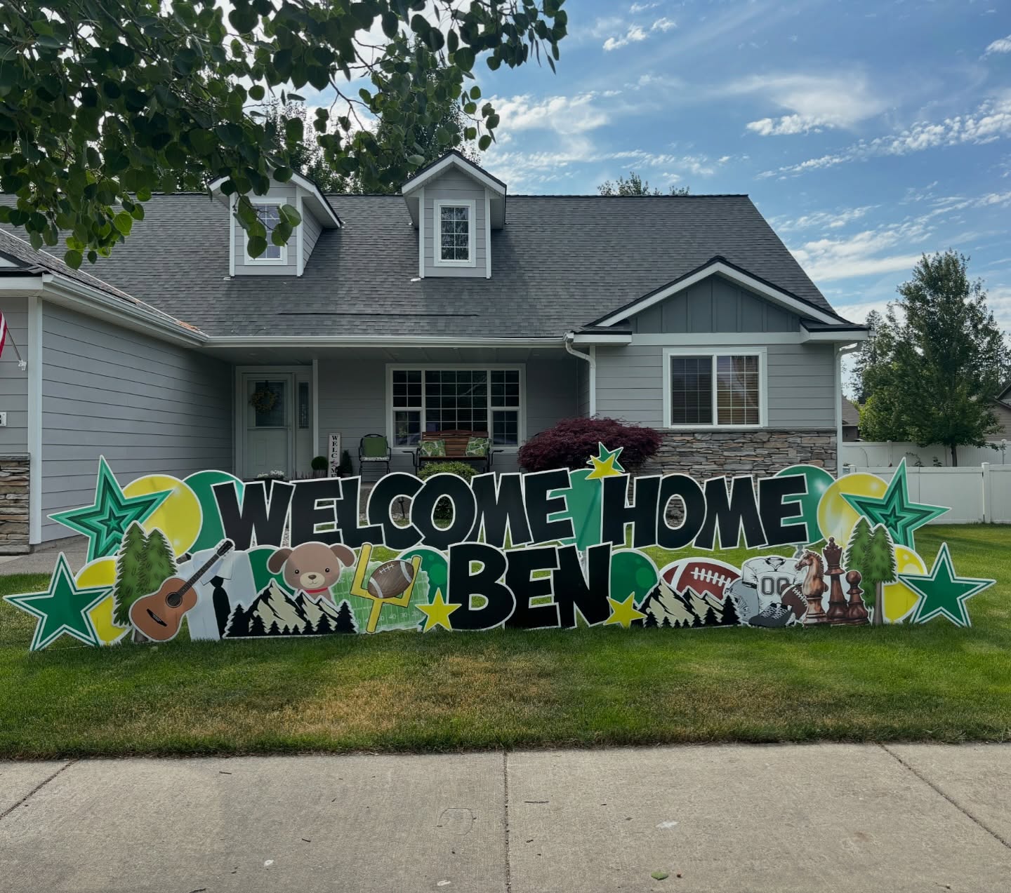 Welcome a missionary home in a big way!!