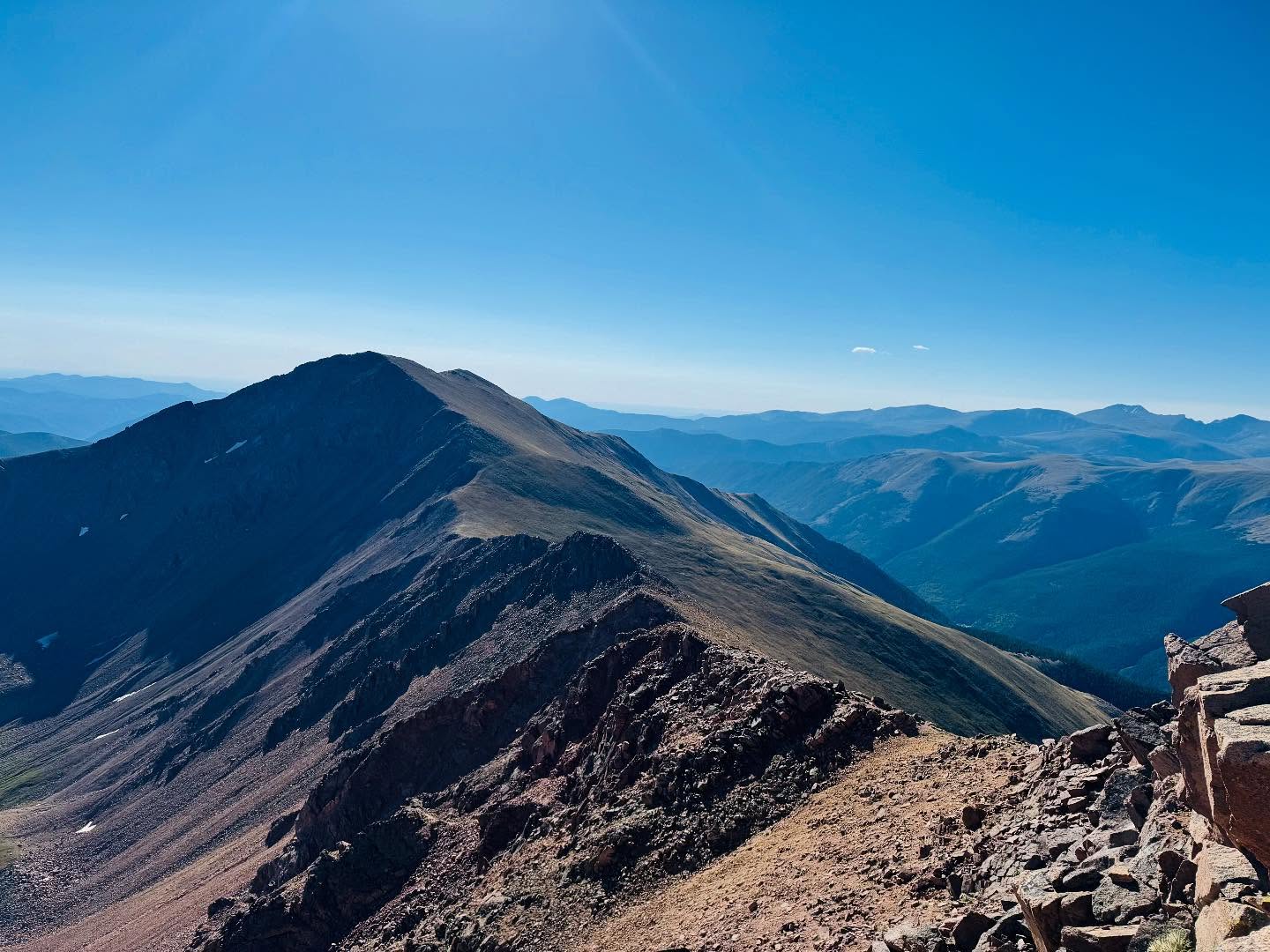 The peace of a mountain peak.
The peace of slowing down.
The peace of standing high above the mountain range.
The peace of feeling so small in the face of these giants ⛰️
The peace of feeling tension melt away.
The peace in standing on your own two feet and doing what you need for yourself.
The peace in knowing it’s ok to go it alone sometimes.
The peace I feel so deeply in breathing in the mountain air and soaking in the sunshine on my face.
#findyourpeace #peace #peaceful #peaceofmind❤️ #hiking #hiking👣 #myadventures #adventures #colorado #coloradohiking #coloradohikes #peaks #nature #peaceinnature #peaceinmountains⛰🏔🌈☁️ #mountains #mountainsaremyplayground #mountainscape #findyourwild #wildatheart #wild #happy