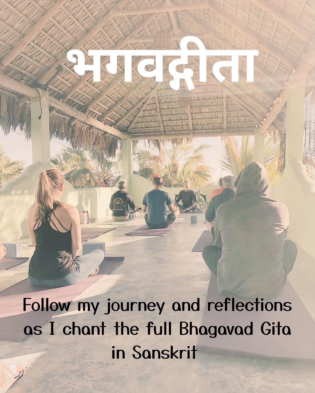 I’ve been learning to read and write Sanskrit in Devanagari for a year now. It’s been a challenging journey!
My Sanskrit program has now shifted to reading and studying the Gita in the original language that it was written.
It’s pretty incredible that after only 1 year of study I am reading the Gita :)
To really embody and cement the teachings in my body, I am embarking on my own journey to not only study the words. Their origins linguistically, but also to chant the Gita phrase by phrase.
Like, share, follow to hear more about this journey.
#bhagavadgītā #chantthegita #mantra #devanagari #sanskrit #samirayoga #sanskirtteacheryyj #yttsanskrit #mantrapractice #yogayyj #yogavictoria #yogavictoriabc