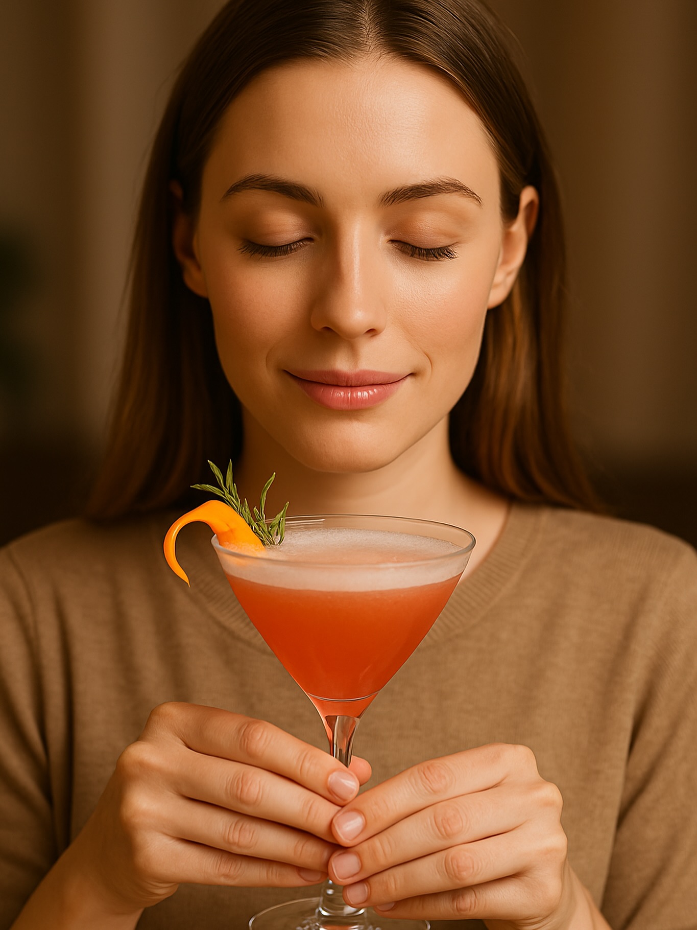 ✨ Manchmal braucht es nur einen Moment.
Einatmen. Augen schließen. Den Tag hinter sich lassen – und einfach genießen.
Nicht für andere. Für dich. 🌿🍹
Aussehen und Geschmack spielen ihre Rolle – doch der wahre Auftakt beginnt mit der Nase.
Bis zu 80 % unseres Geschmackserlebnisses entstehen durch den Geruchssinn.
Ein feiner Duft kann mehr auslösen als jeder erste Schluck.
#Genussmoment #Achtsamkeit #Zeitfürmich #SlowLiving #FeierdasLeben #CocktailLove #smellfirst