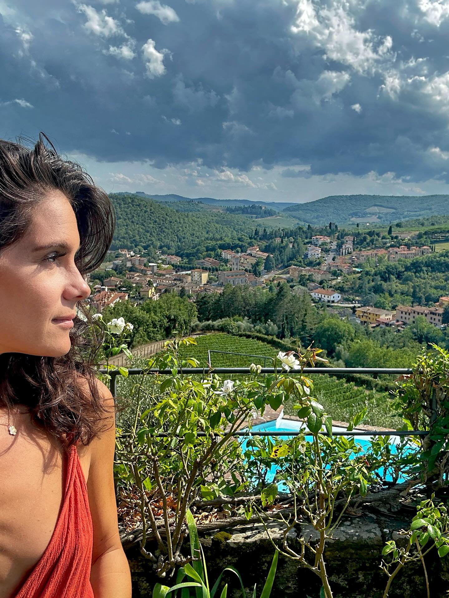 1.5hr bullet train from Rome to Florence for a night in Chianti / Tuscany 🍇 #travelitaly #chianti