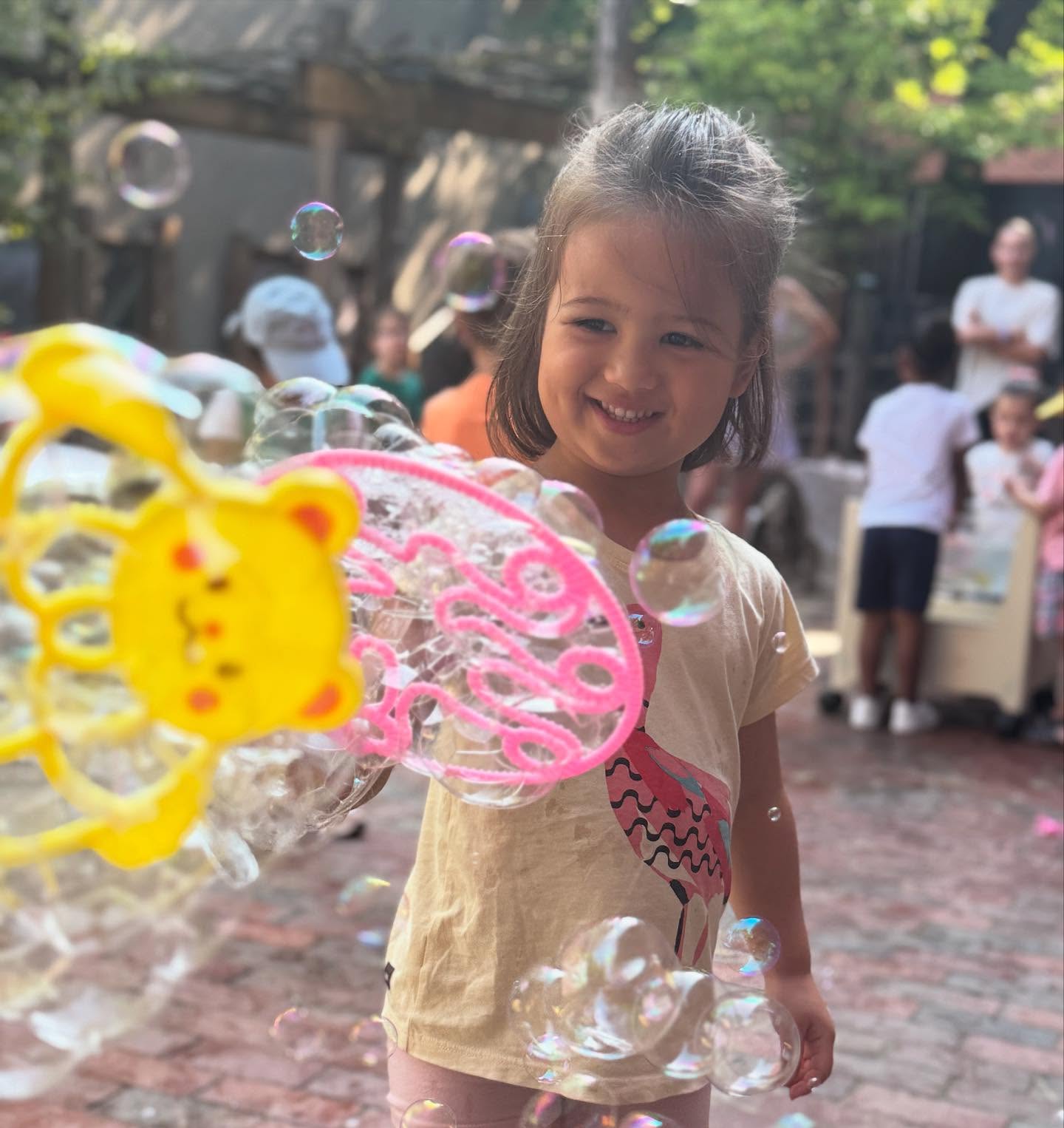 Sweet moments from Session 3 of BHNS summer camp! It is always a summer highlight to put on a fun hat and sing songs with Johnny the K!🎶