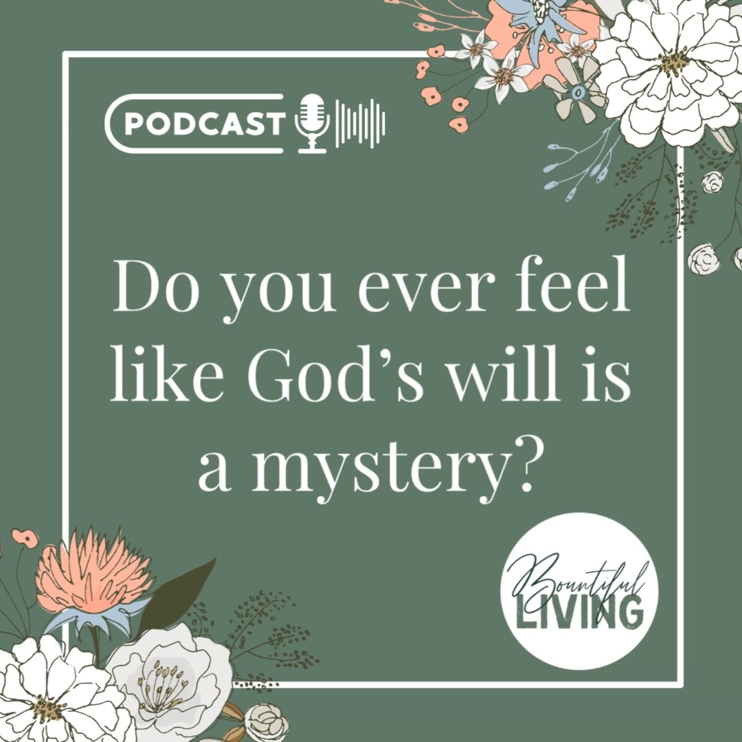 🎧Discovering the will of God can feel like a mystery. Listen today to the Bountiful Living podcast, "How Do We Know God's Will?" available on all platforms.
Together, we uncover the truths in God's word, which light the path to His will for your life.
#bountifulliving #bountifullivingpodcast #godswill #stewardship #cultivate #godswillnotmine