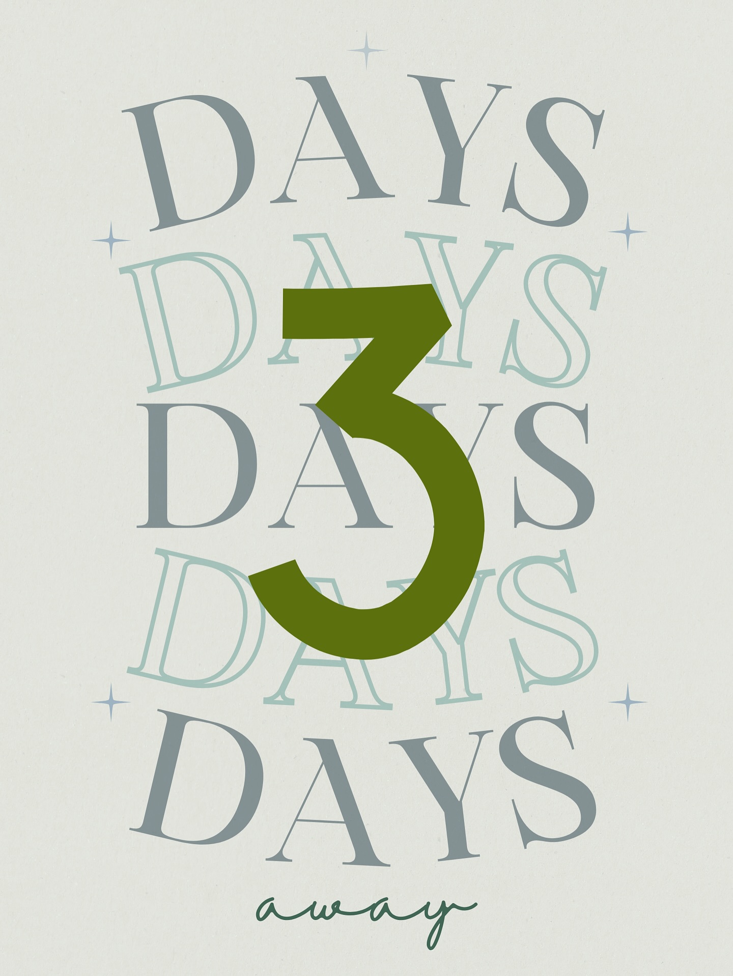 The countdown is REAL — 3 DAYS LEFT!! Who’s ready?! 🙌🏻🥳