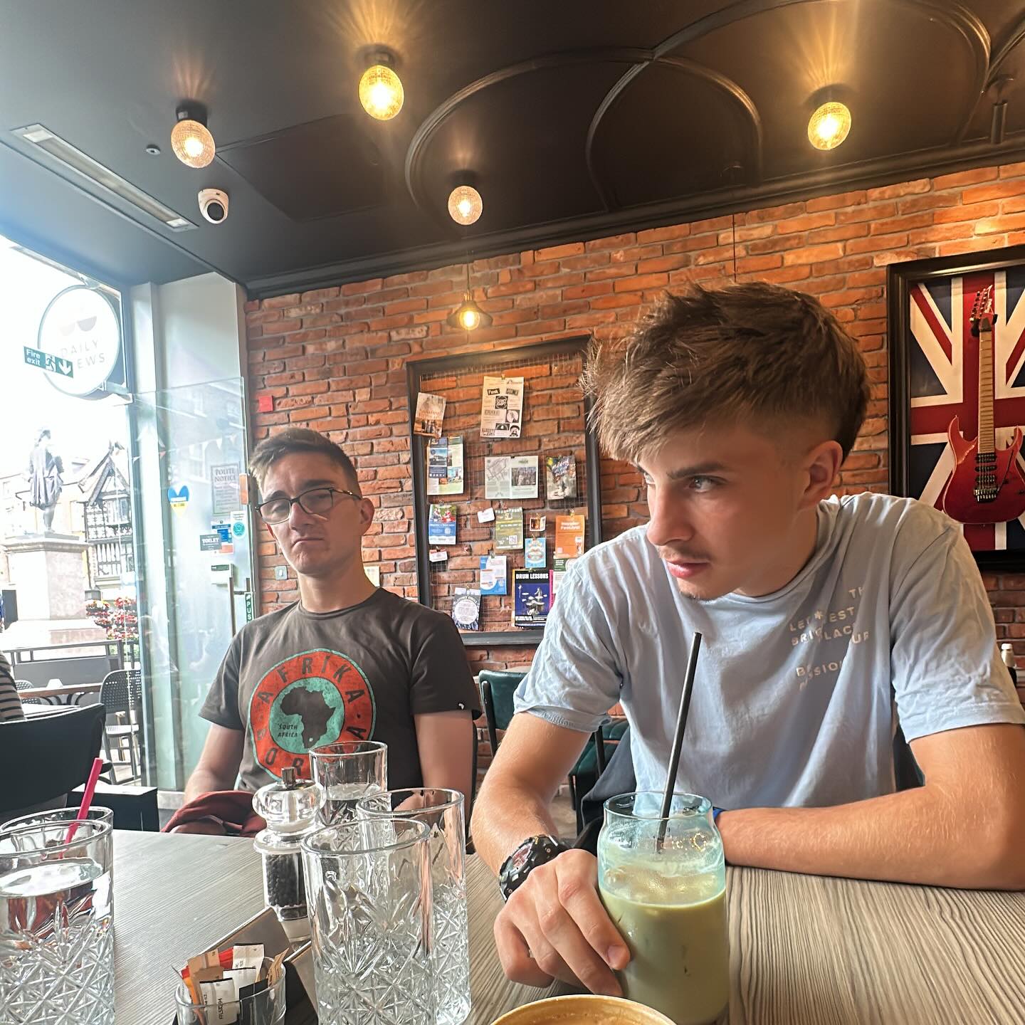 Great chat from the lads