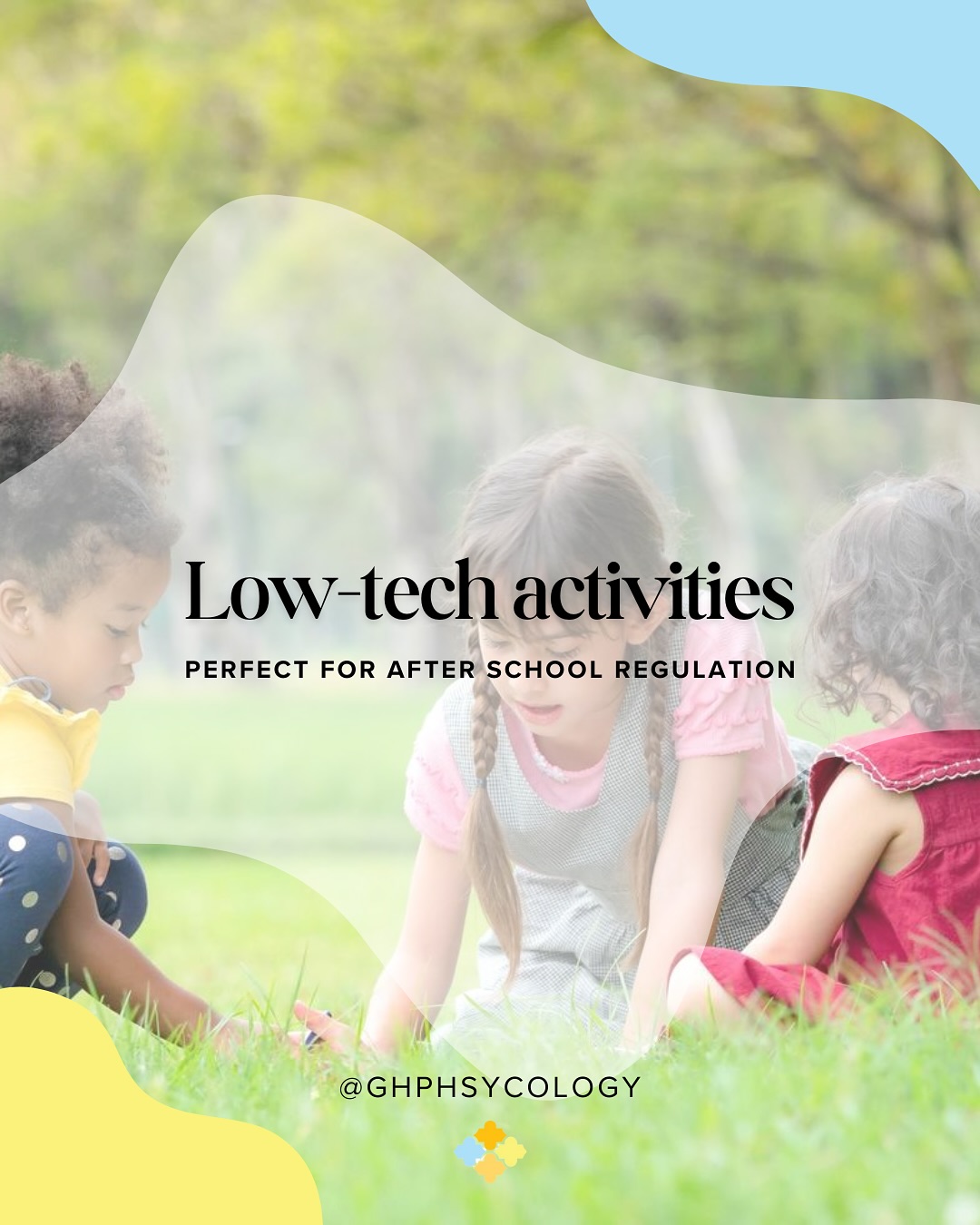 Small, low-pressure activities = BIG support for emotional regulation 🧩
Every little moment helps.
#TechFreePlay
#AfterSchoolSupport
#RegulationStrategies
#NeurodivergentParenting
#ChildWellbeing
#GHPsychology