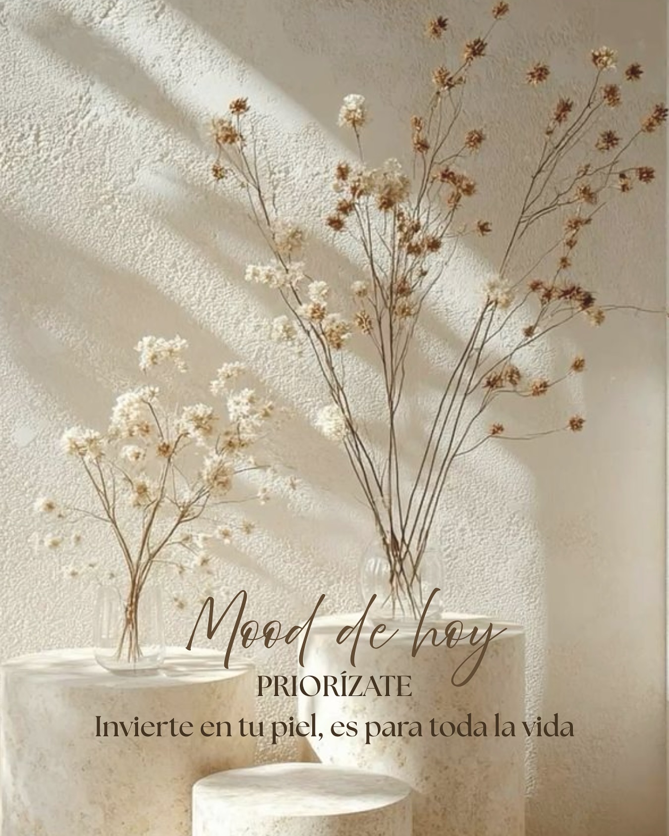 ✨ PRIORÍZATE HOY ✨
“Tu piel cuenta la historia de cada sonrisa, cada día vivido, cada momento especial.
Hoy es el día perfecto para escribir el próximo capítulo: uno donde te eliges a ti, donde inviertes en lo que realmente importa.
Porque cuidarte no es un lujo, es una necesidad.
No es vanidad, es amor propio.
No es gasto, es inversión”
✨Tu piel es para toda la vida, y merece lo mejor.
🆘¿Cuándo fue la última vez que te dedicaste tiempo de calidad?
🧖♀️🧖 Boutique Spa Cosmetics es el lugar que necesitas
📞 +34 665 793 322
Estás solo a una cita de empezar a cuidarte 😉
🗓️Agenda tu cita hoy y comienza esta nueva historia contigo misma.💫
#PriorizaTuPiel #InvierteEnTi #CuidadoFacial #AmorPropio #boutiquespacosmetics