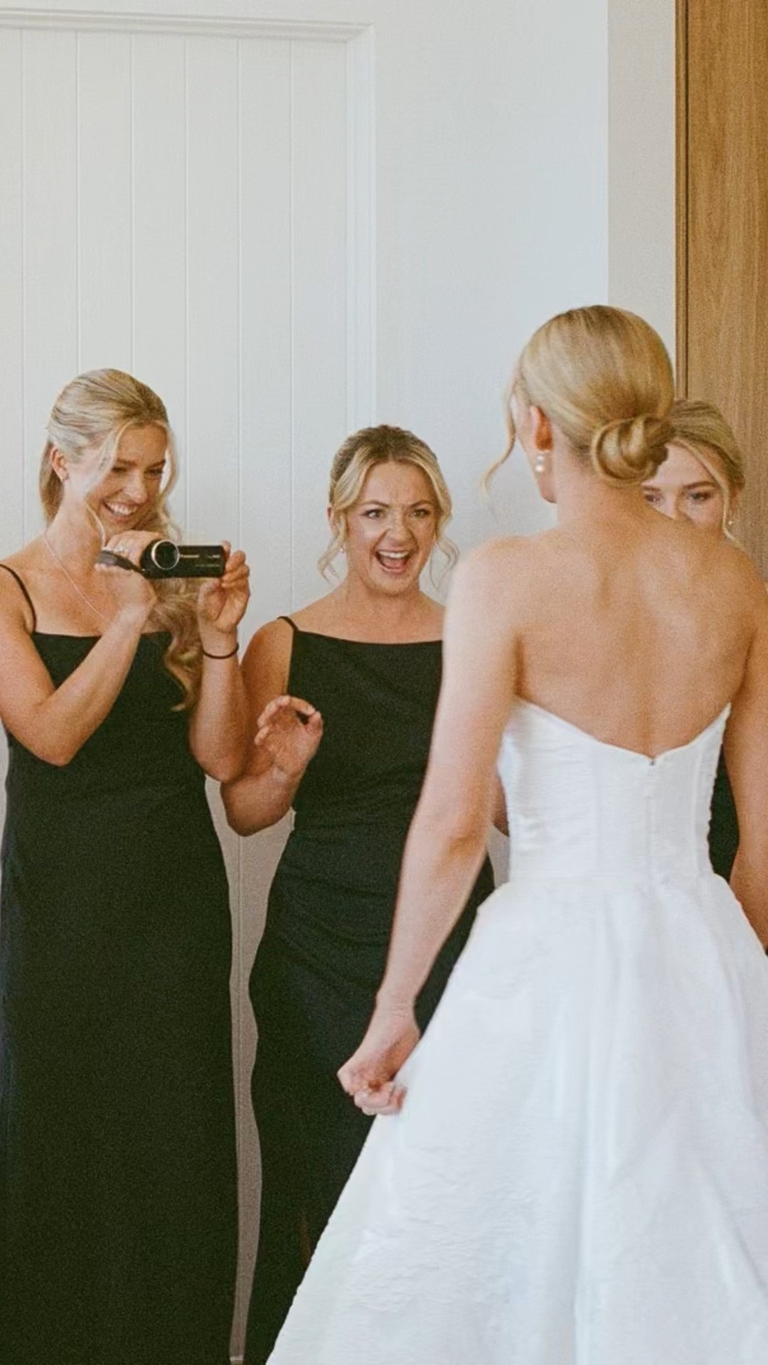 Crew is ready, bride’s in the zone, and the day’s looking perfect. 📸 @run_in_the_shadows