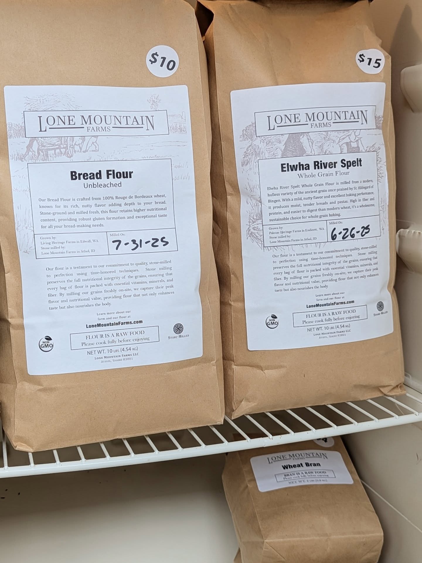 š¾ This Week at the Farm Stand š„
Fresh eggs are back and weāve restocked the flour bins with a great mix of fresh-milled, locally grown grain.
š§ŗ Available This Week:
š„ Farm Fresh Eggs ā $6 per dozen
š¾ Turkey Red Whole Wheat ā $15 for 10 lbs
š¾ Elwha River Spelt ā $15 for 10 lbs
š¾ Rouge de Bordeaux Whole Wheat ā $10 for 10 lbs
š¾ Bread Flour ā $10 for 10 lbs
š¾ Wheat Bran ā $4 per bag (new!)
All grain is grown locally and stone-milled right here on the farm for unbeatable freshness and flavor.
š 25415 N Ramsey Rd, Athol, ID 83801
š°ļø Open Fridays from 12 PM to 6 PM and Saturdays from 9 AM to 6 PM
šµ We accept cash, check, or Venmo
Thanks for supporting your neighborhood farm and choosing local!
#FarmFresh #StoneMilledFlour #TurkeyRed #ElwhaRiverSpelt #RougeDeBordeaux #WheatBran #LocalGrain #FarmEggs #SelfServeStand #SupportLocal