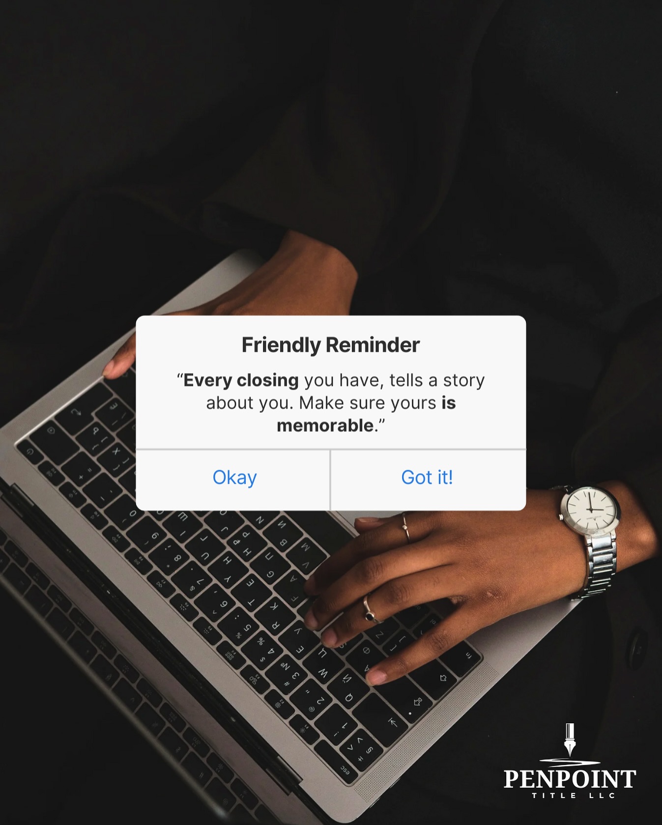 Your title partner is a direct reflection of your business ๐. Let us help you close deals seamlessly and create memorable experiences. DM us or click the link in our bio! ๐๐ #penpointtitle #title #titlecompany #realestate #success