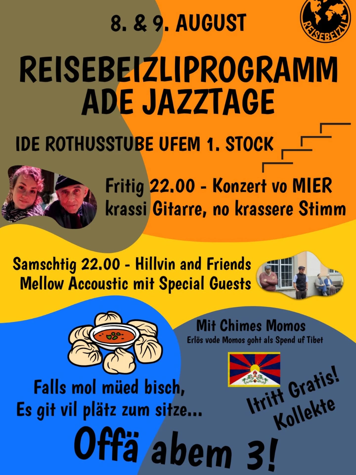 Mär hend voll dä progräääm an dä jääztaag little big festivaaal!
Unbedingt no hüt es ticket kaufe und vilicht wennt zlang gstande bisch mol is Reisebeizli go erhole... Und wennt kai ticket hesch bisch bi mir trotzdem au willkomme :)
#reisebeizli #lichtensteig #RathausfürKultur #gnüsse #offä #Bier #Wein #Aperitif #Summerbar #Foodtruck #Reisefüdli #wowtoggenburg #gemeindelichtensteig #toggenburg #wiefunktioniertdamitdänehäshtägs #keiahnig #hörejetztufdemit