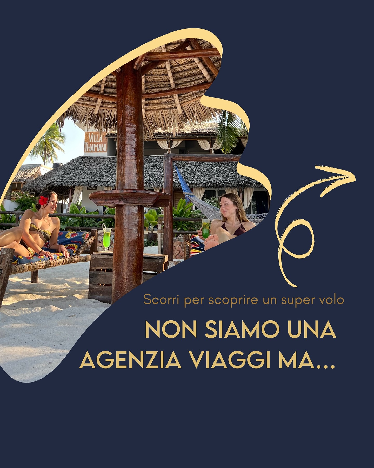 ✈️ Lo sappiamo, non siamo un’agenzia viaggi…
…ma quando troviamo occasioni così, non possiamo non condividerle! 😍
👉 Oggi abbiamo scovato un volo Roma – Zanzibar con Ethiopian Airlines a un prezzo davvero incredibile: solo 528€ A/R! 🌴🌺
Se sognate di raggiungerci a Villa Thamani, questo potrebbe essere il momento perfetto per prenotare il vostro volo e iniziare a immaginare il profumo dell’oceano e la sabbia calda sotto i piedi… 🐚✨
📩 Scriveteci se volete una mano a incastrare tutto: voli, trasferimenti, soggiorno… lo facciamo volentieri 💎