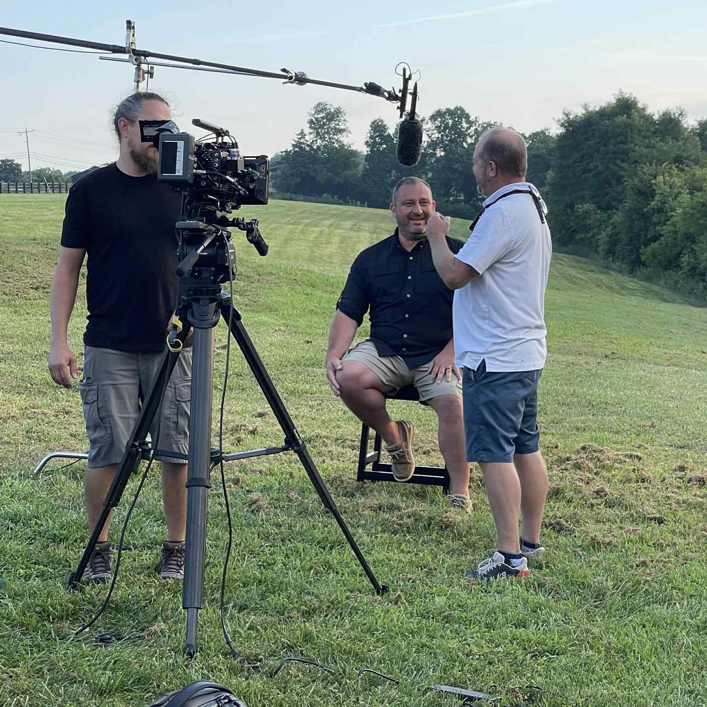 That’s a wrap! @amazon sent a film crew to create a brand story featuring us for their Accelerate Expo and other projects. We’re thankful for their continued support and collaboration. Always a pleasure working with them. #campcraftoutdoors #accelerate2025