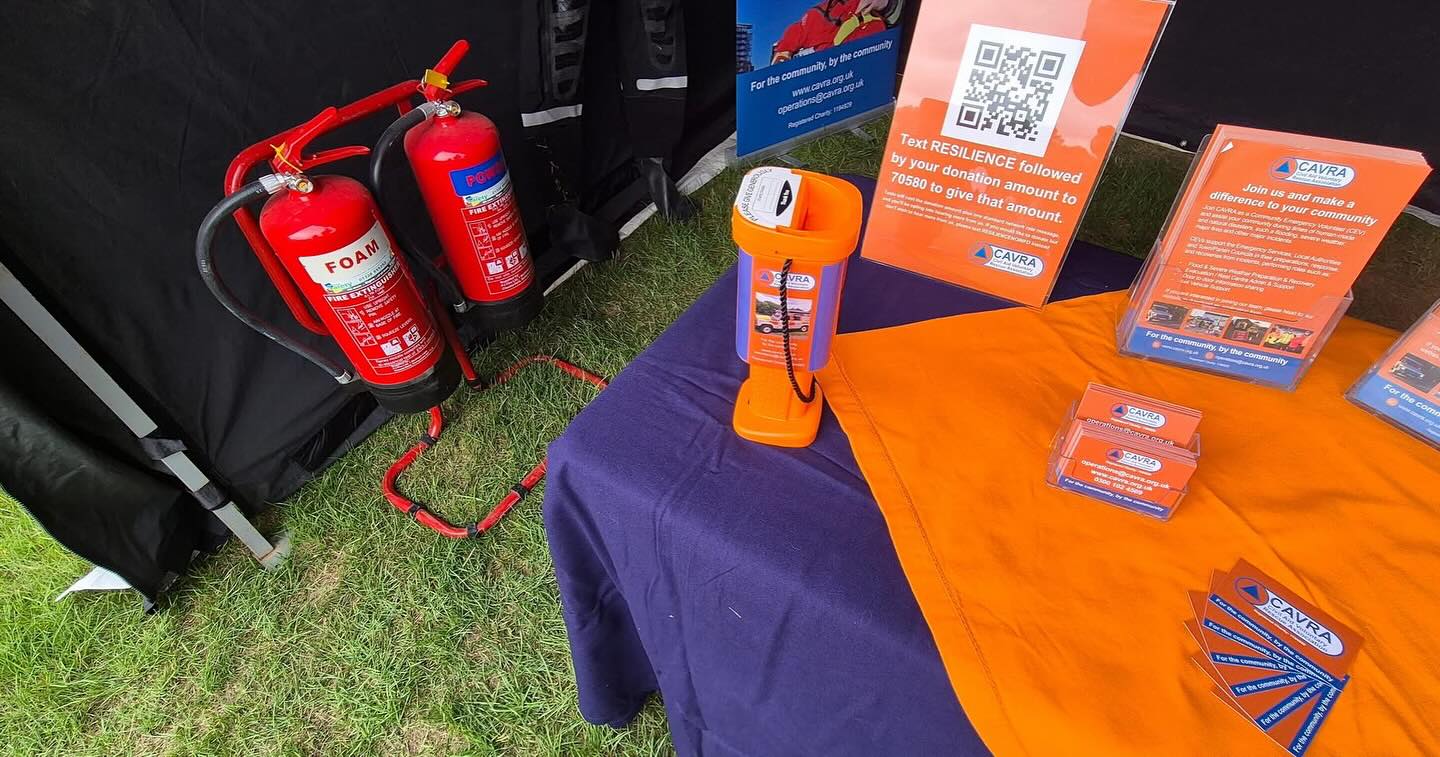 We’re here at Ipswich Festival of Wheels !
Massive thank you, as always to Norfolk based Steward Safety Supplies Ltd for sponsorship of our fire extinguishers. These allow us to always have the ability to fight small fires if and when the need arises.