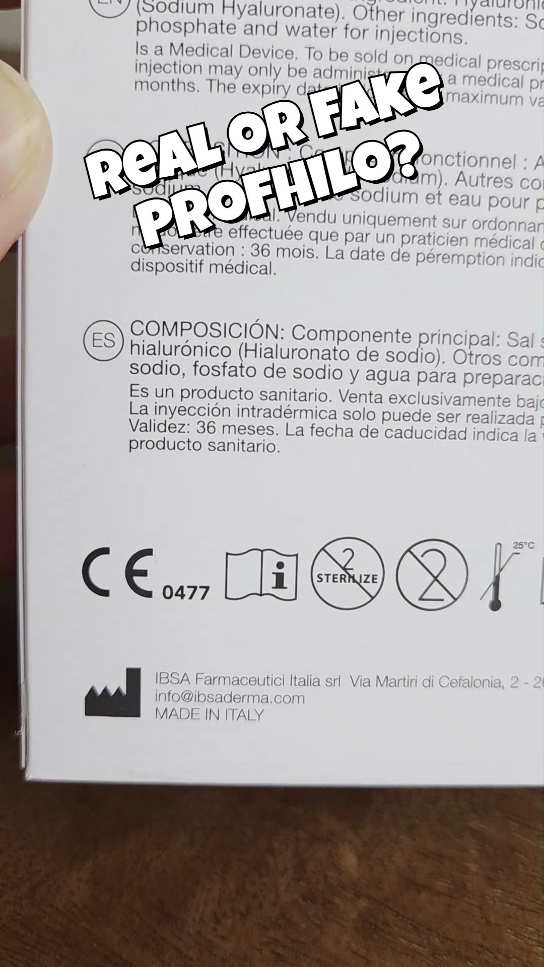 Real or fake Profhilo? Here’s how to spot the difference 💉 Always ask to see the packaging – your face deserves the real thing.
Here at Daryl's Aesthetics, we only use high quality, real and premimum products. We always show our clients the packaging and make sure they're fully aware of what we are using, injecting and treating them with.
#Profhilo #FakeAestheticProducts #SkinBoosters #Injectables #AestheticSafety #RealResults #TikTokBeautyTip #beauty #aesthetics #facialtreatment #facialrejuvenation #injectables #antiwrinkle #facial #cosmeticinjectables #agingwell #skintok #glowingskin #nurse #nurseinjector #beauty #skincare #antiagingskincare