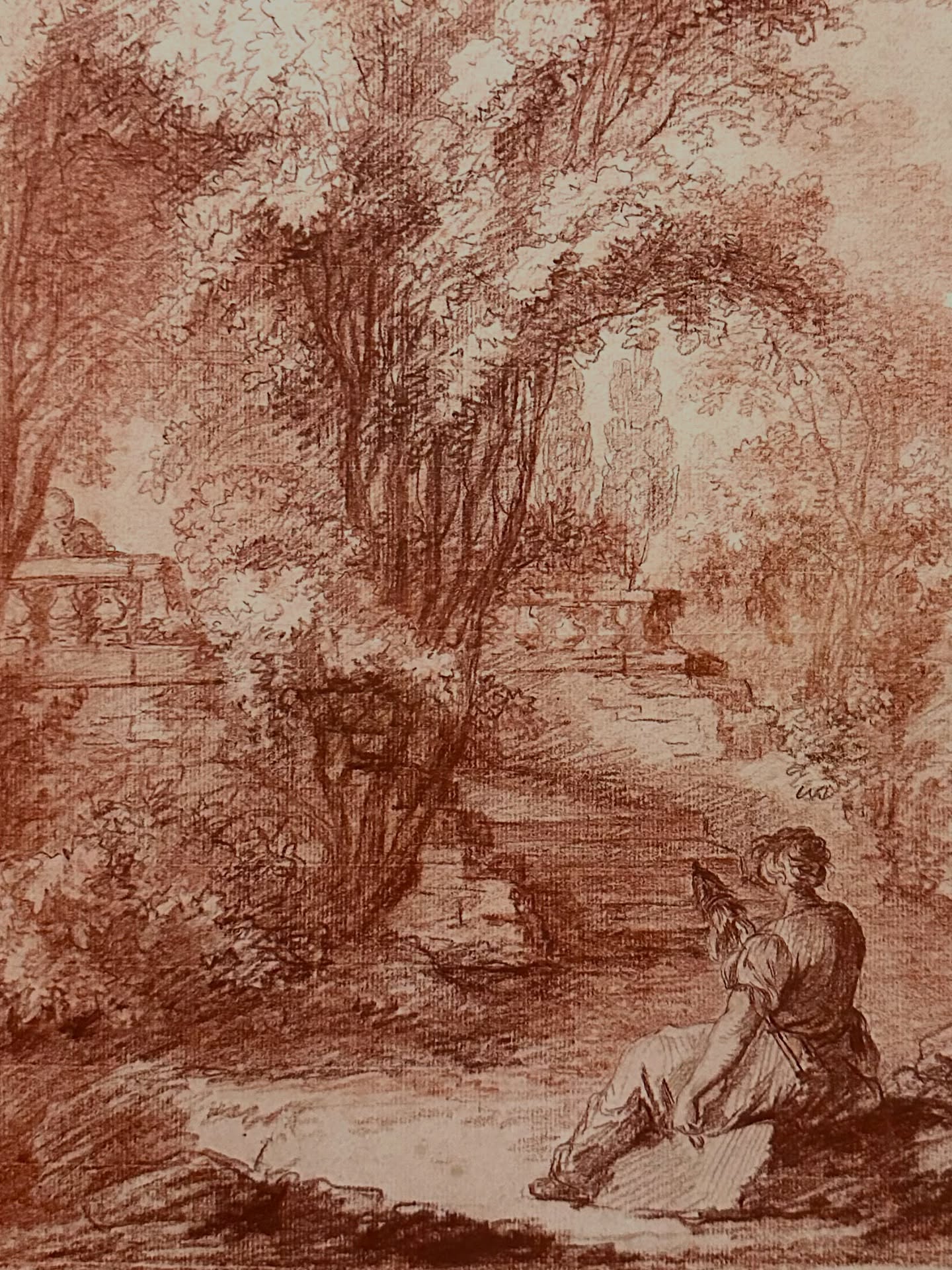 Summer surprise: coming across some drawings by Jean-Honoré Fragonard on loan from the Louvre, at the Fragonard Perfume Museum in Grasse.
@museelouvre @musee_du_parfum_md
1.La fileuse
2.La lecture 3. Vue de Gêne 4. Les lavandières 5.Les pélerins d’Emmaüs 6. Étude de visages 7. Saint Jérôme 8. Étude de visages 9.La lecture