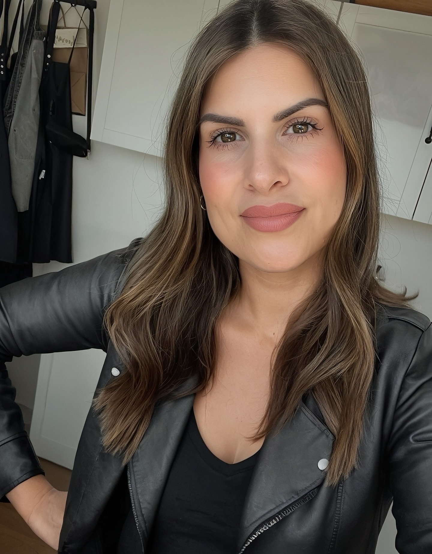 Hey everyone! I wanted to take a moment to introduce myself, especially to all my new clients here. I’m thrilled to have you in my chair and can’t wait to get to know you better! As a stylist with nearly a decade of experience, I’ve perfected my craft in everything from blonding services and layered haircuts to smoothing treatments and dimensional color.
When I’m not creating hair magic, I’m a proud mom who loves watching my two amazing kids play sports! My athletic 13-year-old son, Kyson, is a passionate baseball player, while my creative 8-year-old daughter, Khalei, shines as a soccer star. They keep life exciting, and I wouldn’t trade it for anything! I’m also blessed to share my life with my wonderful husband, who I’ve adored for 22 years and have been married to for 15.
Our family includes two stubborn but super loving Frenchies, Flex and Jada, who always bring a smile to my face. In my spare time, you can find me binge-watching the latest Netflix obsession or enjoying a coffee date at Big House Beans with my husband. I love exploring boutiques, going glamping, hiking, and soaking up good times with friends.
Laughter is truly the best medicine, and I believe it’s good for the soul! If you know me, you know I love bringing joy to my chair—making people laugh and smile is what I live for! I’m here to listen, have fun, and create a warm, welcoming space for you.
Let’s build friendships and make beautiful memories together!