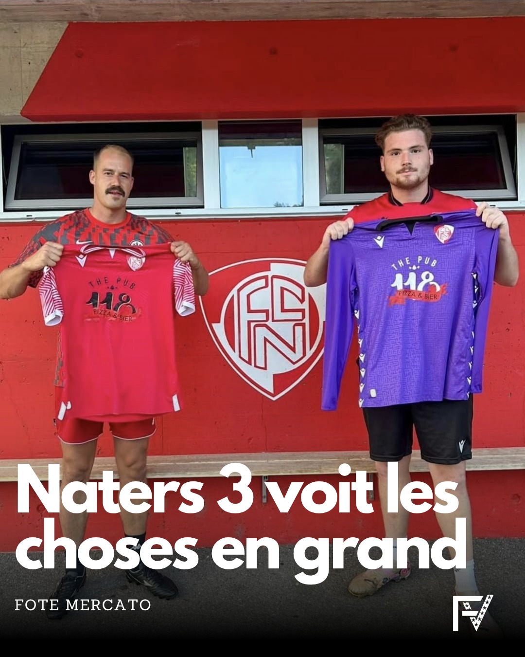 Ils se doivent de réagir. En 2024, Naters 3 est promu en 3ème ligue. À peine une saison après, ils sont de retour en 4ème. Die Dritte de Naters se donne les moyens pour la remontée immédiate. Tout d'abord en ayant fait revenir le gardien de la promotion, Andi Kuquku. Le n°25 a gagné en expérience suite à son passage en 2ème ligue. De plus, ils mettent les bouchées doubles en signant David Bittel. Le puissant centre-avant...
Article complet sur notre site internet 💻
𝗙𝗩 🔴⚪⚽
#footballvalaisan #foot #football #sport #soccer #fv #valaisan #valais #wallis #footamateur #futbol #plaisir #lovefootball #jogabonito #dimanchematin #sundayleague #ligueamateur #transfer #mercato #infomercato #sundayleague #formation #associationfootballvalaisan #article #campfv #footballvalaisan.com #fotemercato #naters3