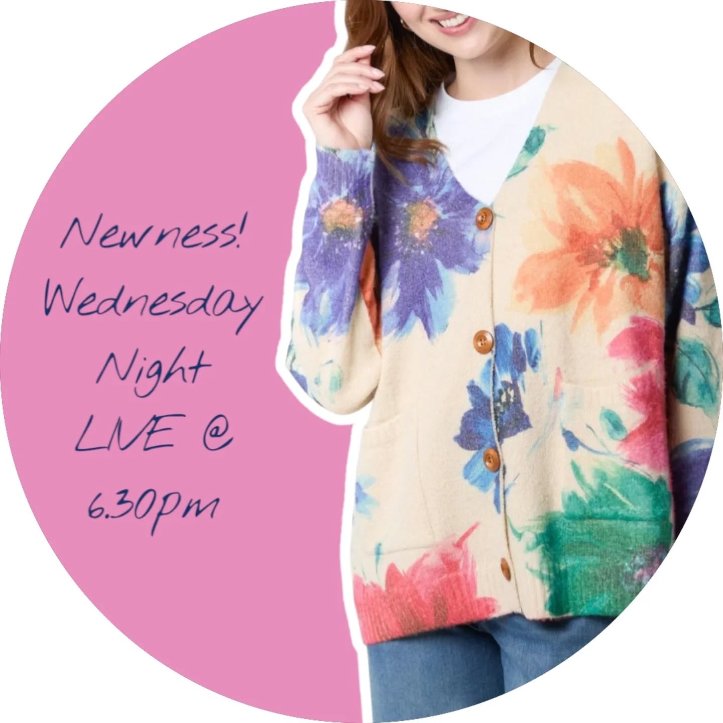 Wednesday's LIVE on Facebook not to be missed! #wednesday #livestream #funtimes ๐ฉท