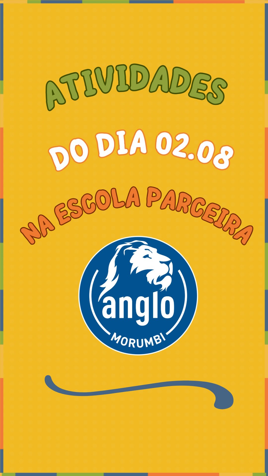 No dia 02/08, retomamos as atividades do segundo semestre na nossa escola parceira, Anglo Morumbi. Enquanto as mães assistiam ao filme Campeões, as crianças participavam de atividades na quadra!
A escolha do filme foi feita com muito carinho pelo Anglo Morumbi, por abordar de forma sensível e inspiradora a inclusão de pessoas com deficiência. 🍿🎥