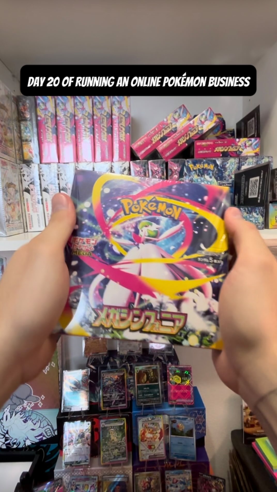 Day 20 of Victory Road Vault TCG 📦🎶⚡
Kicked off the week with a new shipment of Mega Symphonia booster boxes arriving at the Vault! I also packed and shipped out some weekend orders, including Sean’s order for a Mega Symphonia box — thanks for the support! 🙌
I’m planning to get the rest of the pending orders shipped by Wednesday once the Mega Brave booster boxes arrive. Exciting times with lots of new product moving through the shop! #pokemon #pokémoncards