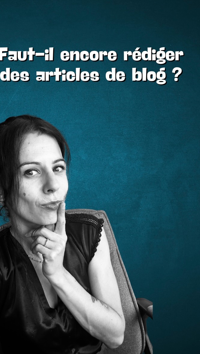 Doit-on encore rédiger des articles de blog alors que l’IA résume tous les sujets ? Je vous donne ma réponse dans cette courte vidéo.
Et vous, qu’en pensez-vous ?